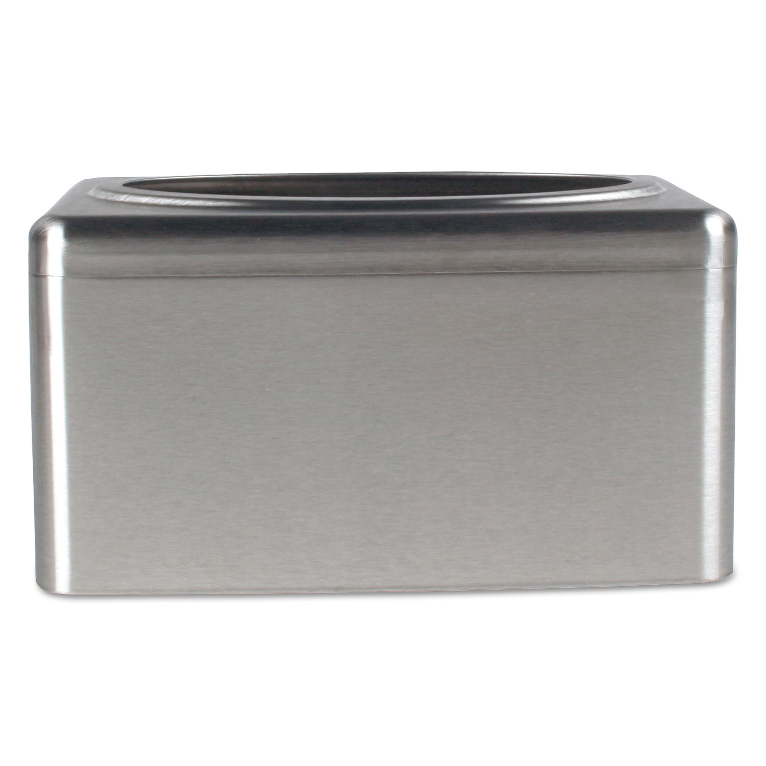 Folded Towel Dispenser, 10.4 x 6.1 x 5.4, Stainless Steel