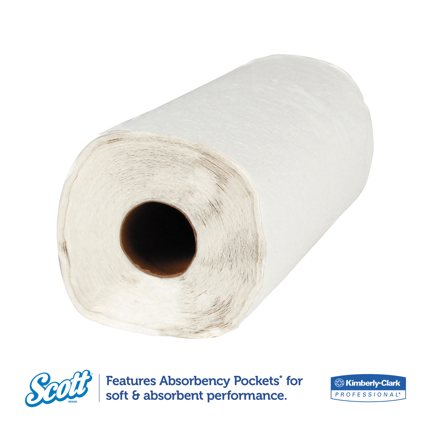 Scott 41482 Kitchen Roll Towel, 1Ply, 11 X 8.78, 128 Sheets, White, 20 ...