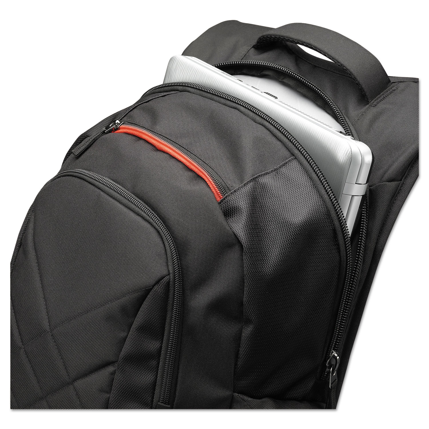 16 Laptop Backpack, 9 1/2 x 14 x 16 3/4, Black