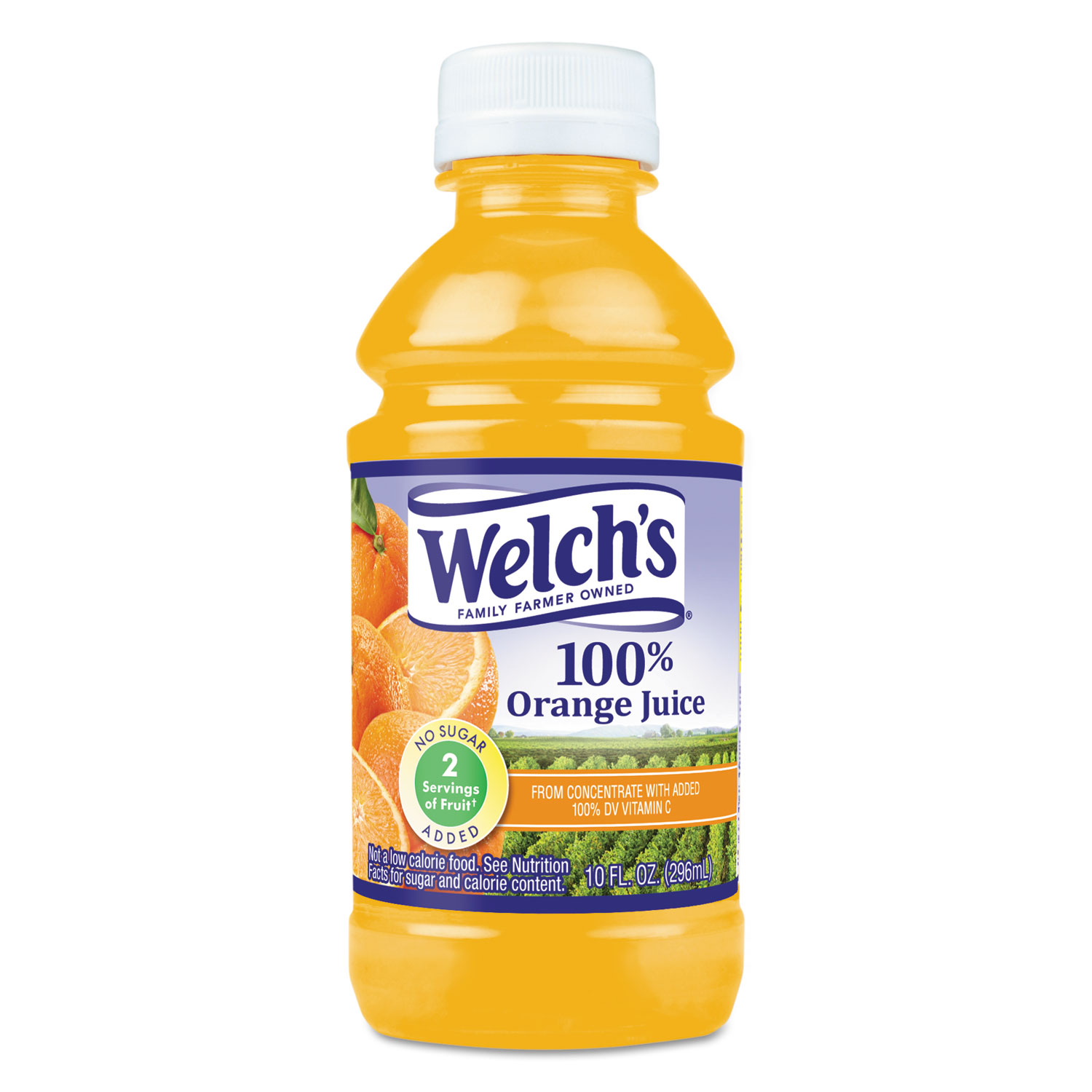  Welch's WEL34400 100% Orange Juice, 10 oz., 24/Carton (ARN34400) 