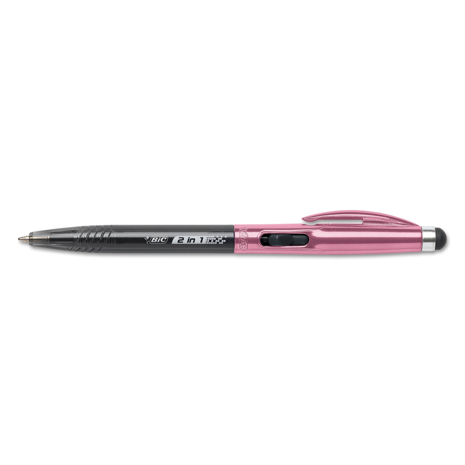 Tech 2 in 1 Stylus Pen, Breast Cancer Awareness, Pink