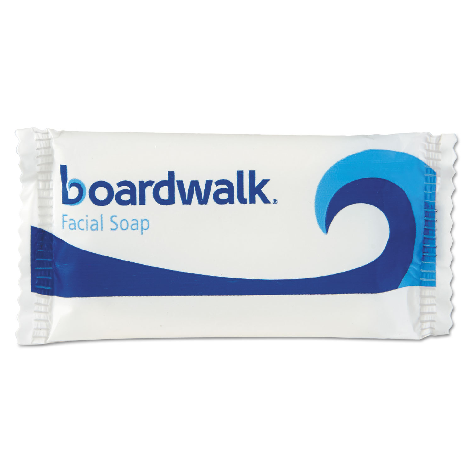  Boardwalk BWKNO34SOAP Face and Body Soap, Flow Wrapped, Floral Fragrance, # 3/4 Bar, 1000/Carton (BWKNO34SOAP) 