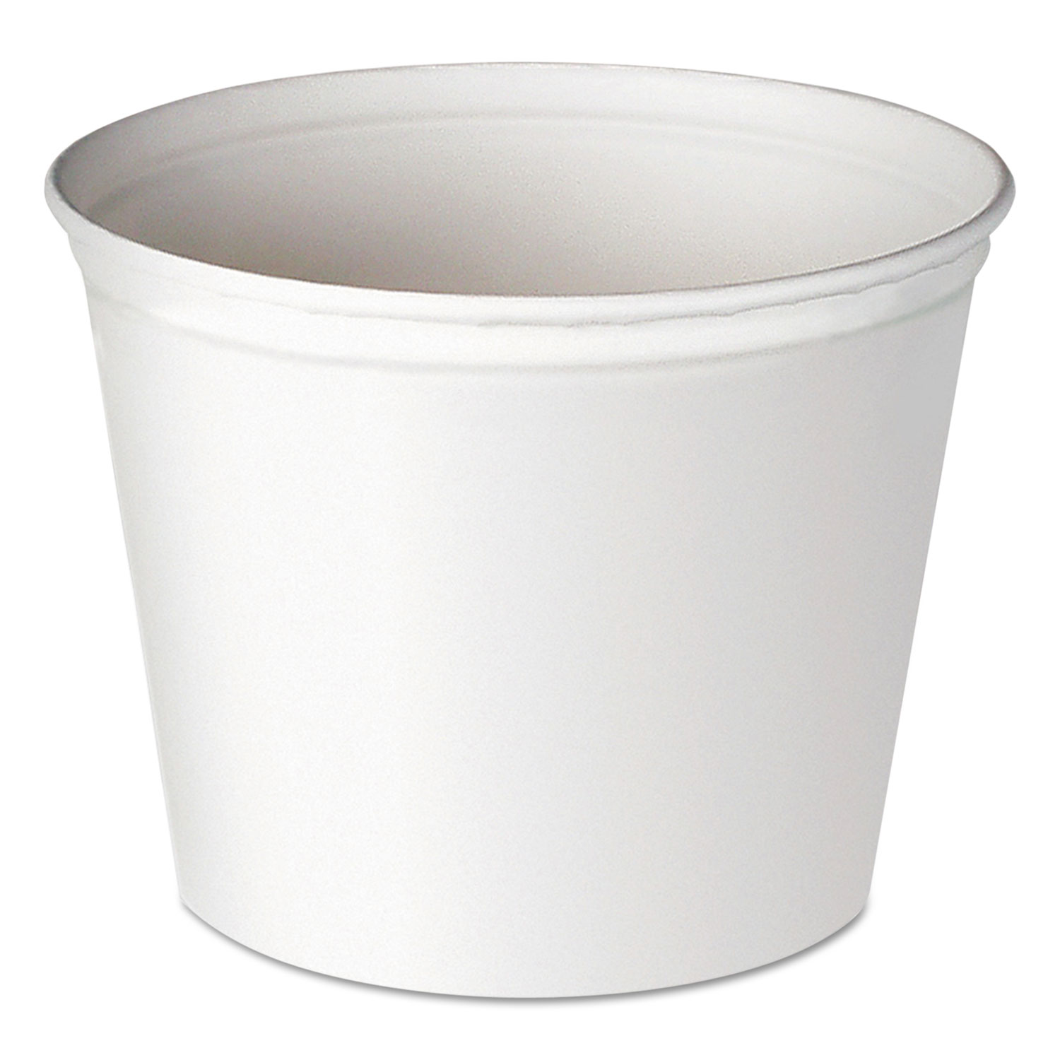  Dart 5T1-N0195 Double Wrapped Paper Bucket, Unwaxed, White, 83oz, 100/Carton (SCC5T1UU) 