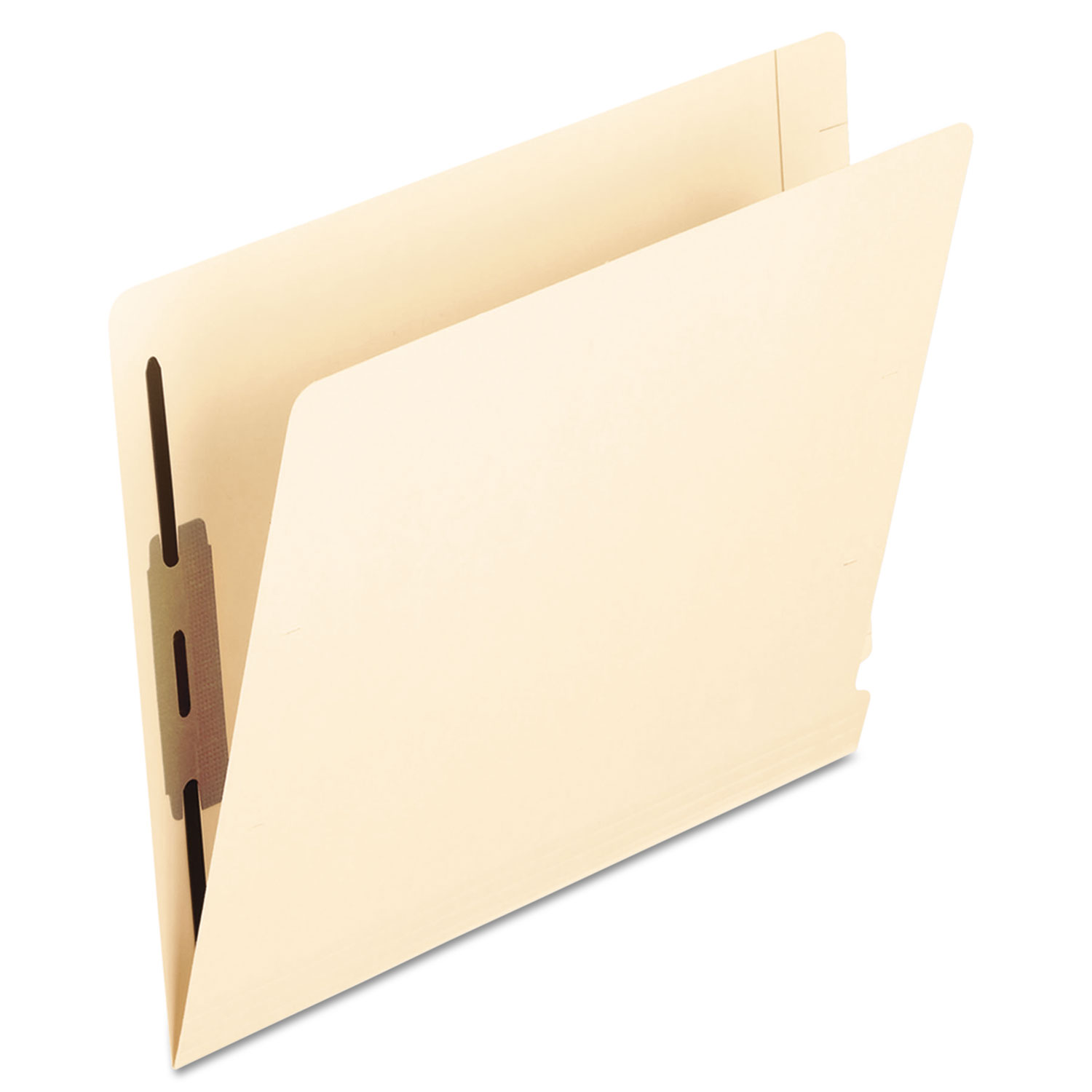  Pendaflex 13240 Manila Laminated End Tab Folders with Two Fasteners, Straight Tab, Letter Size, 14 pt. Manila, 50/Box (PFX13240) 
