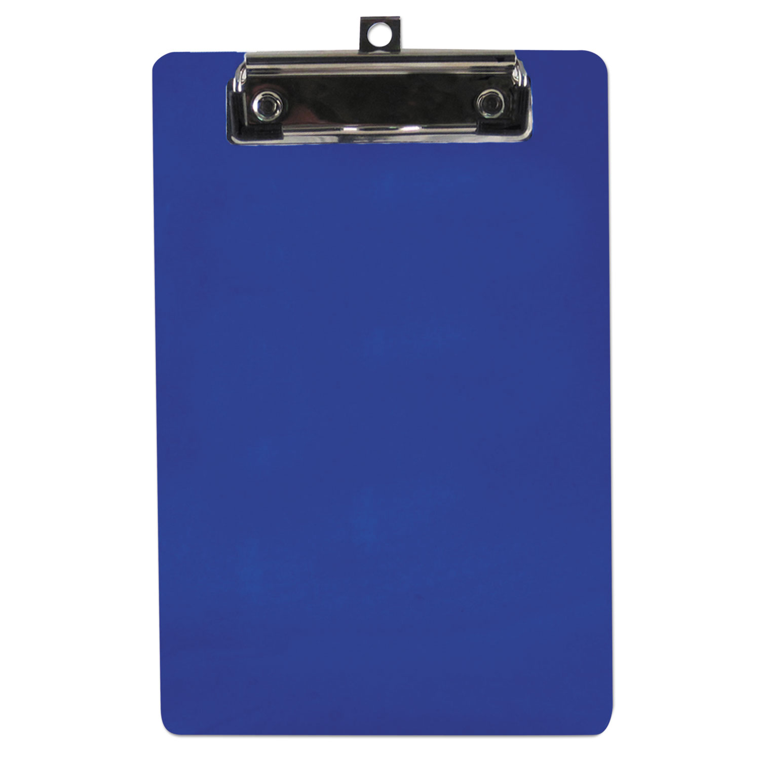  Saunders 00515 Plastic Clipboard, 1/2 Capacity, 6 x 9 Sheets, Blue (SAU00515) 