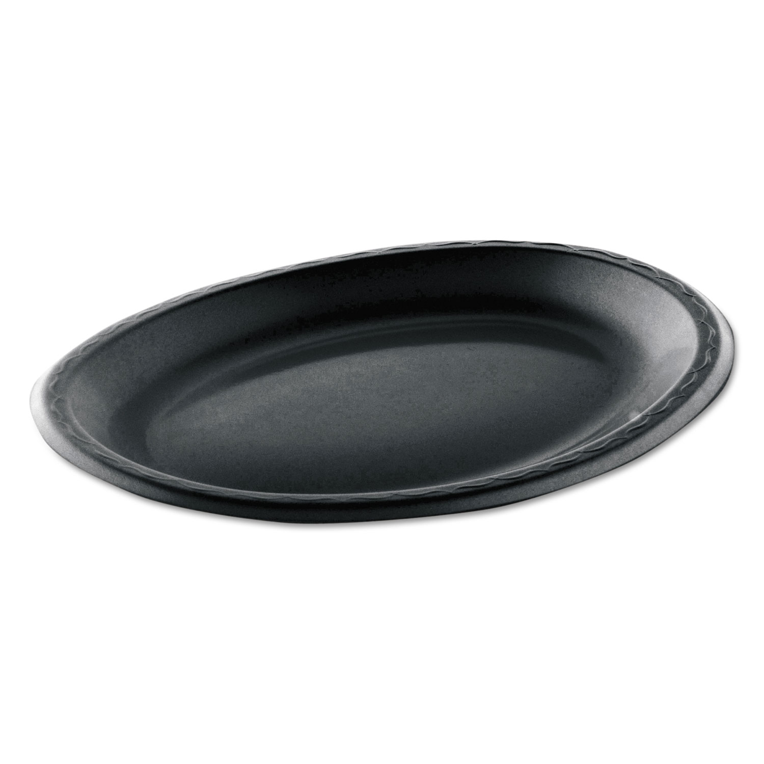 Large Laminated Oval Platter, 8 1/2