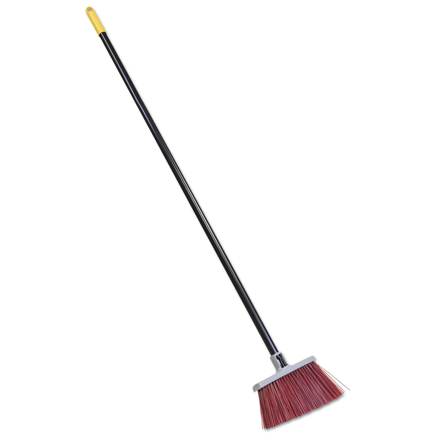 Bulldozer Landscaper's Upright Broom, 14 X 54, Powder Coated Handle Red/gray Supply Nut, Inc.