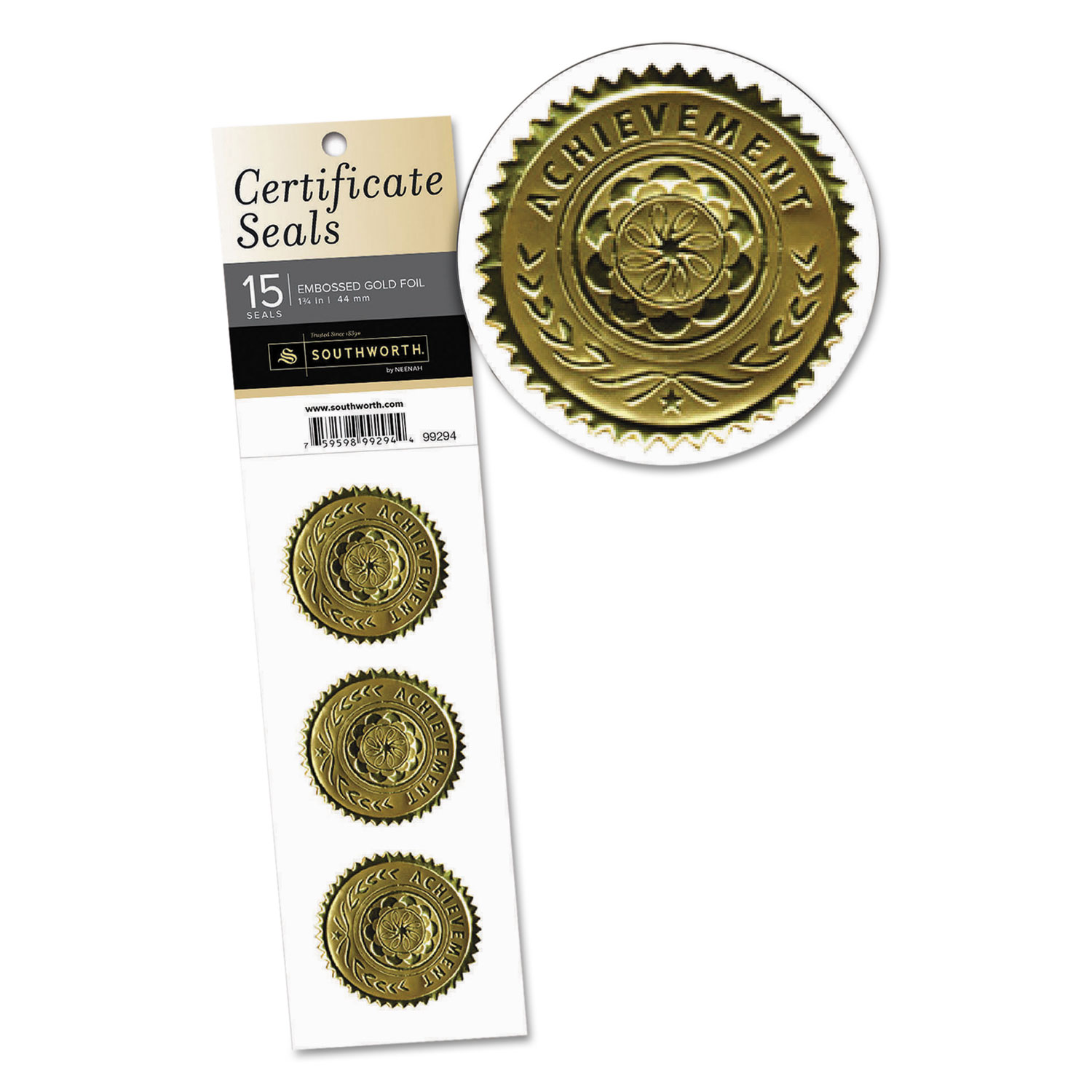 Gold Certificate Seals, 