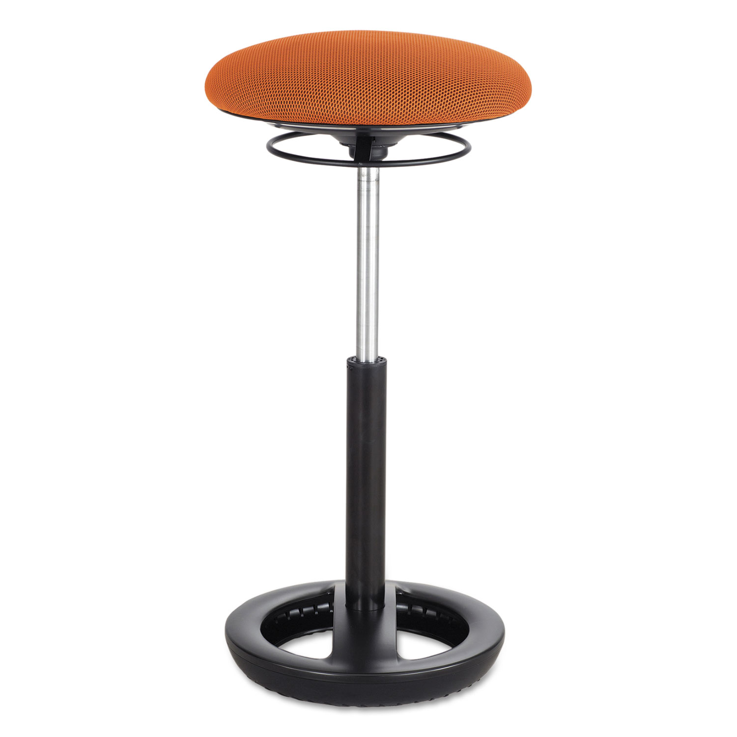 Twixt Extended-Height Ergonomic Chair, Supports up to 250 lbs., Orange Seat/Orange Back, Black Base