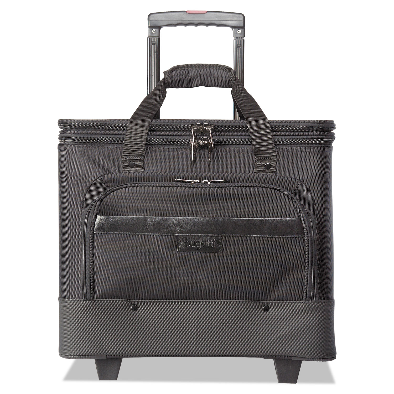 Litigation Business Case on Wheels, 7 1/2 x 15 1/4 x 17, Black