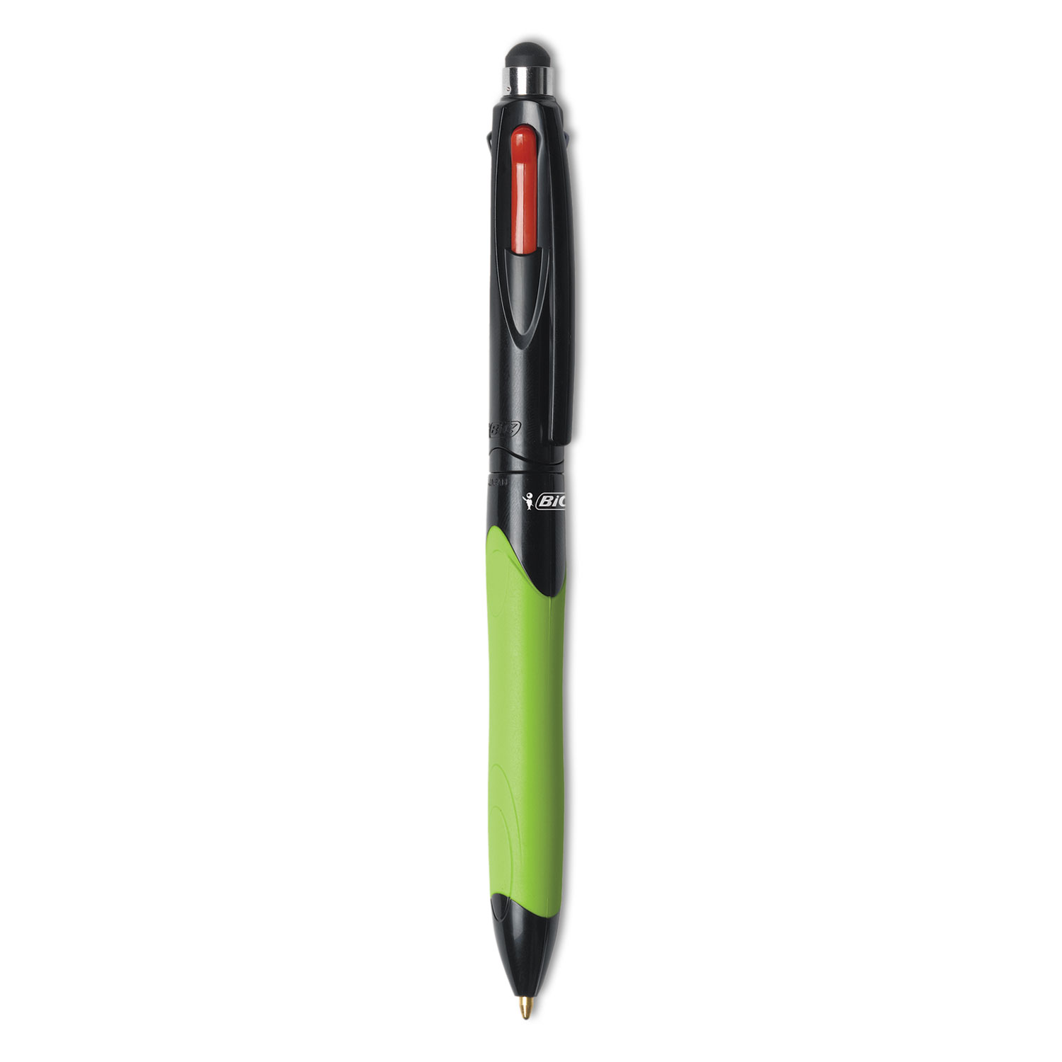 4-Color Stylus Ball Pen, Assorted