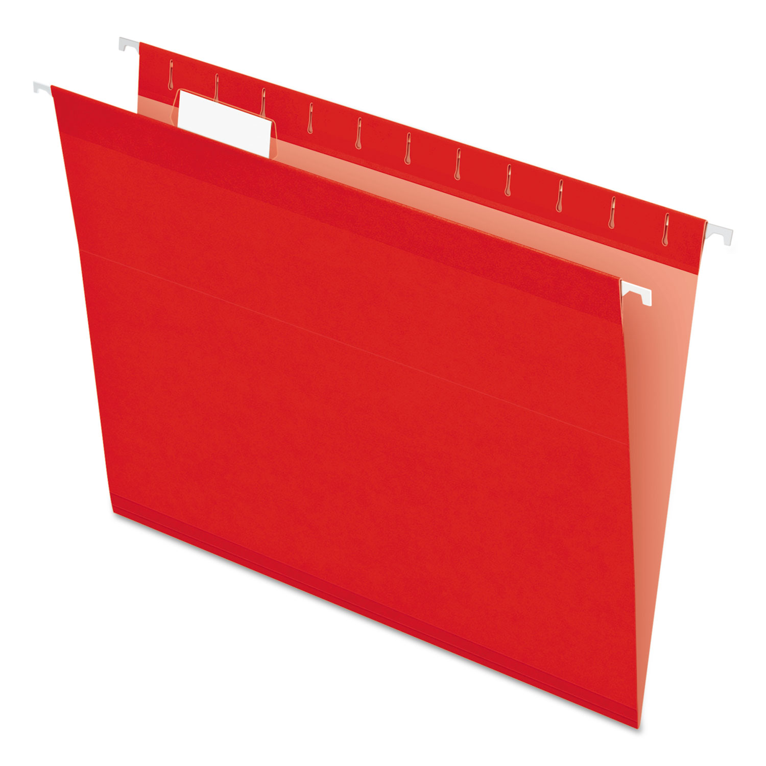  Pendaflex 04152 1/5 RED Colored Reinforced Hanging Folders, Letter Size, 1/5-Cut Tab, Red, 25/Box (PFX415215RED) 