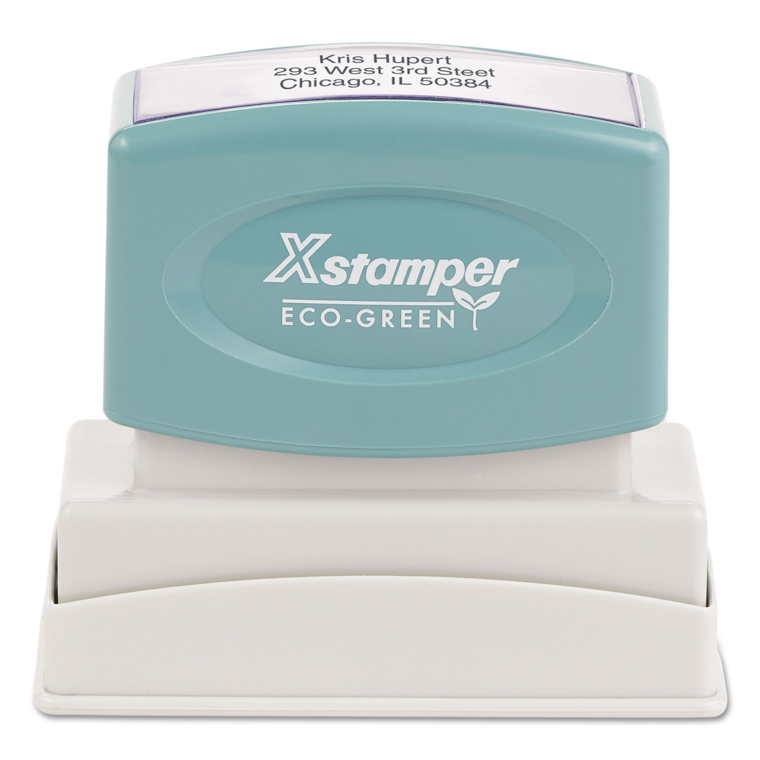  Xstamper 1XPN14 Custom Message Stamp, Pre-Inked, N14, 5/8 x 2 7/16 (XST1XPN14) 