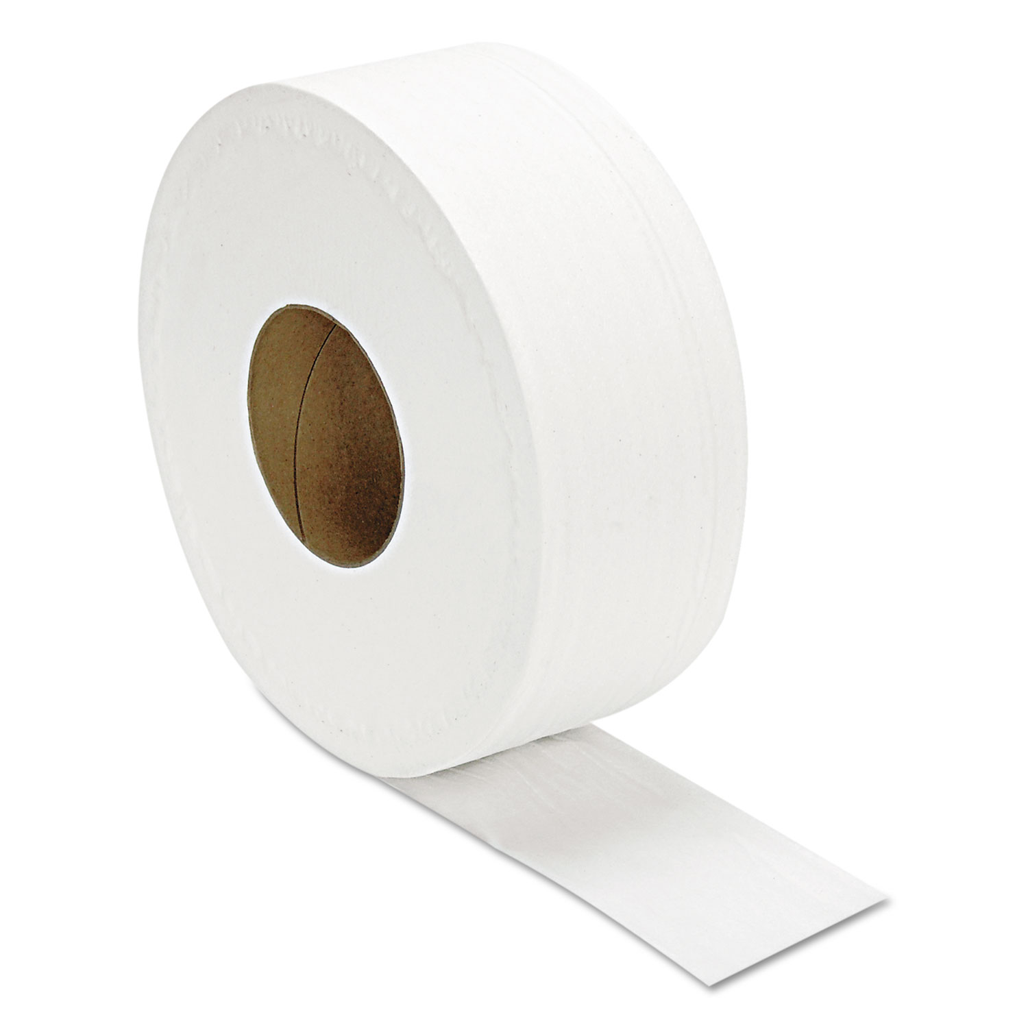 Jumbo Bathroom Tissue, 2-Ply, White, 12 Roll/Carton