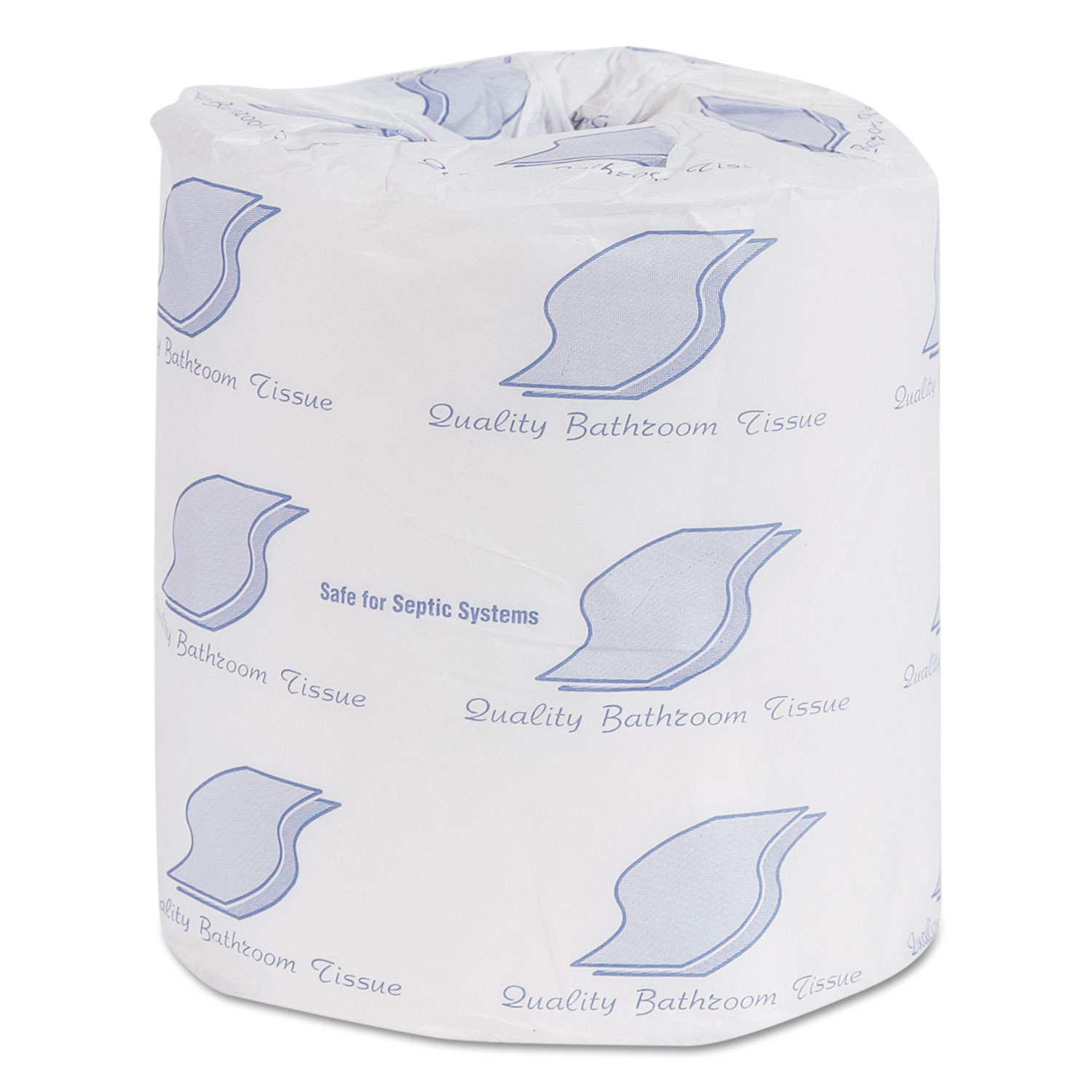  GEN GN999 Bath Tissue, Wrapped, Septic Safe, 2-Ply, White, 300 Sheets/Roll, 96 Rolls/Carton (GEN999B) 