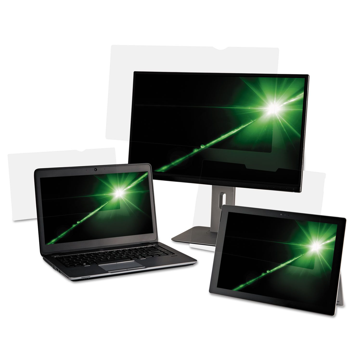  3M AG156W9B Antiglare Frameless Filter for 15.6 Widescreen Laptop, 16:9 Aspect Ratio (MMMAG156W9) 