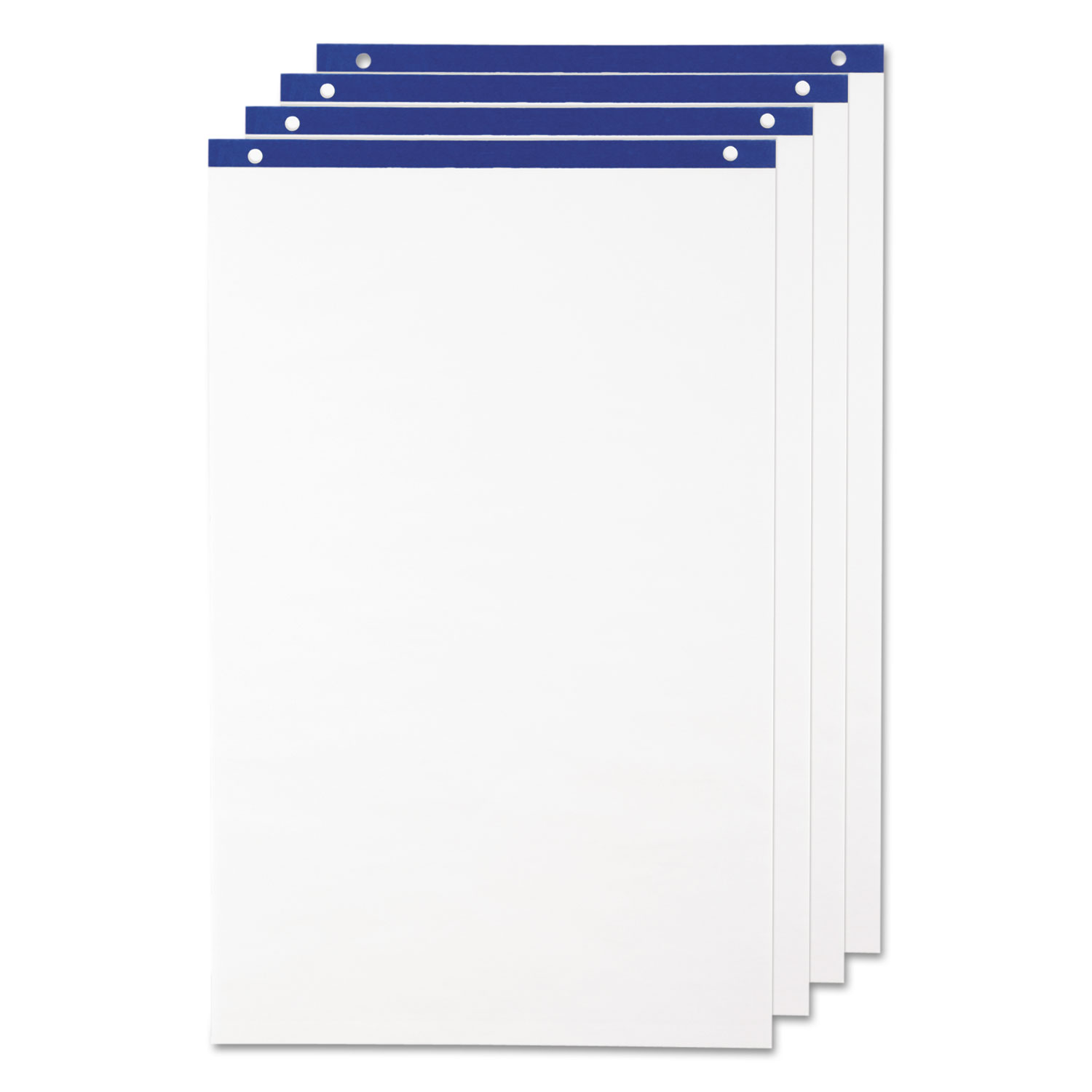  Quartet LP-50 Conference Cabinet Flipchart Pad, 21 x 33.75, White, 50 Sheets, 4/Carton (QRTLP50) 