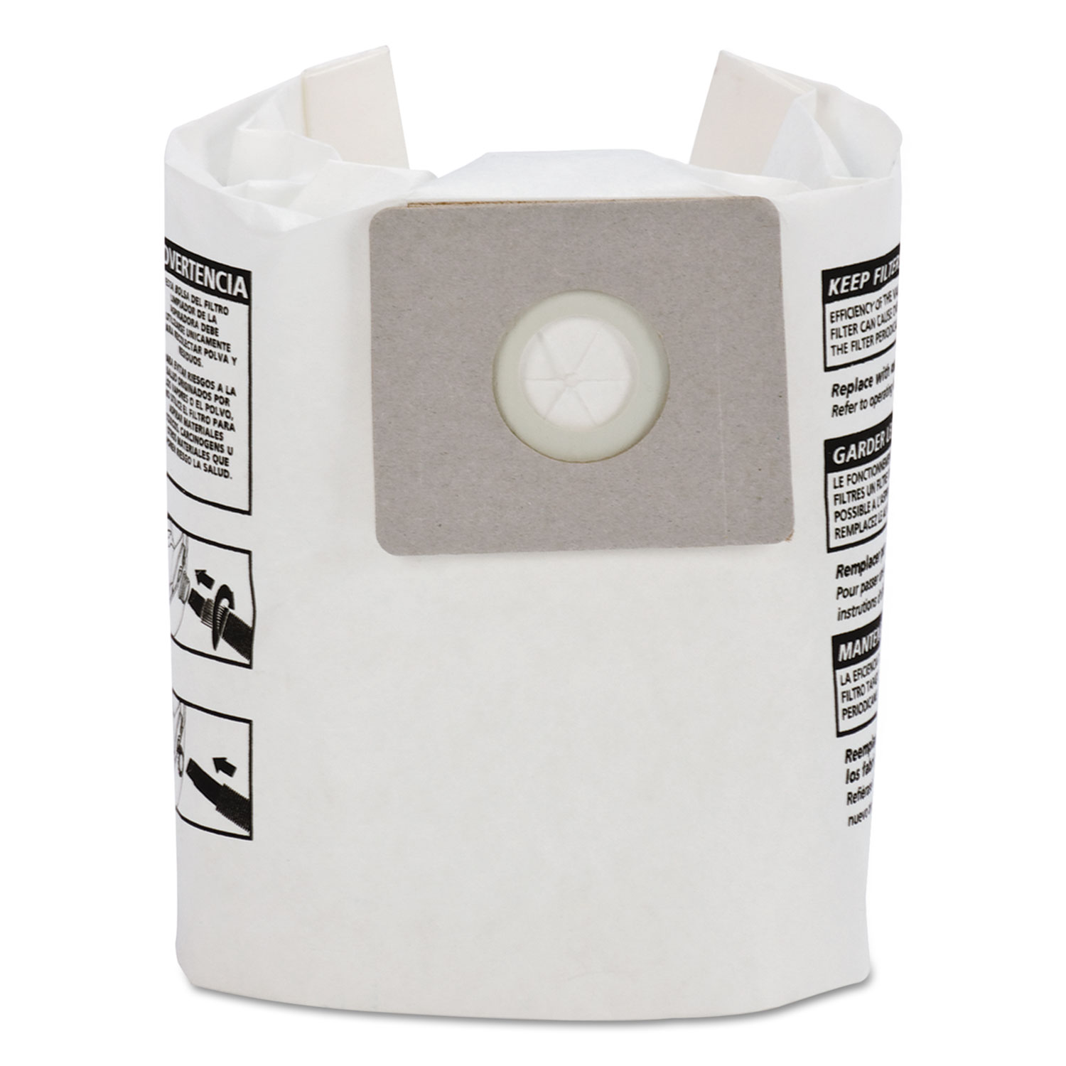  Shop-Vac 9066800 Disposable Collection Filter Bags, Fits 2-2.5 gallon Tanks, 3/Pack (SHO9066800) 