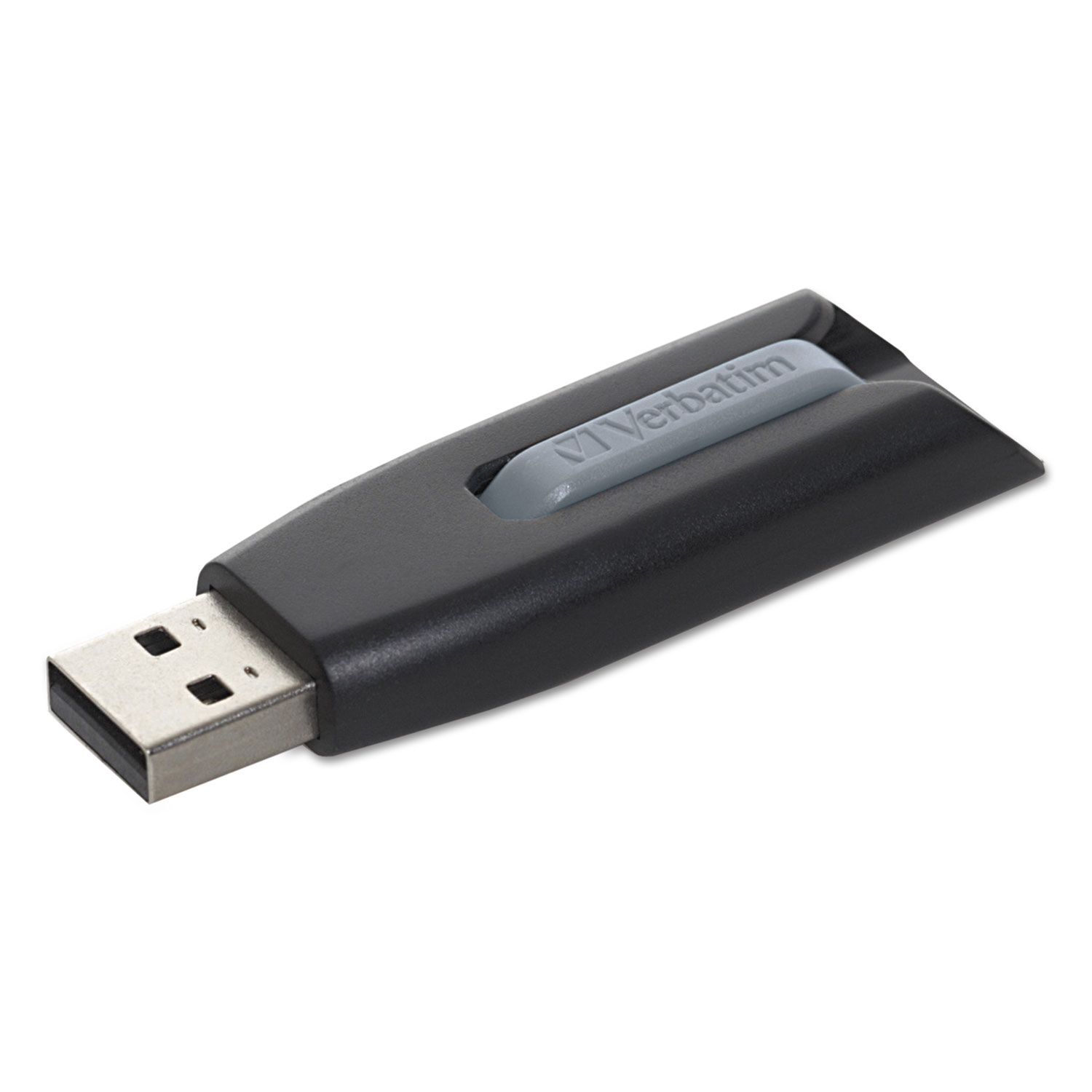  Verbatim 49168 Store 'n' Go V3 USB 3.0 Drive, 256 GB, Black/Gray (VER49168) 
