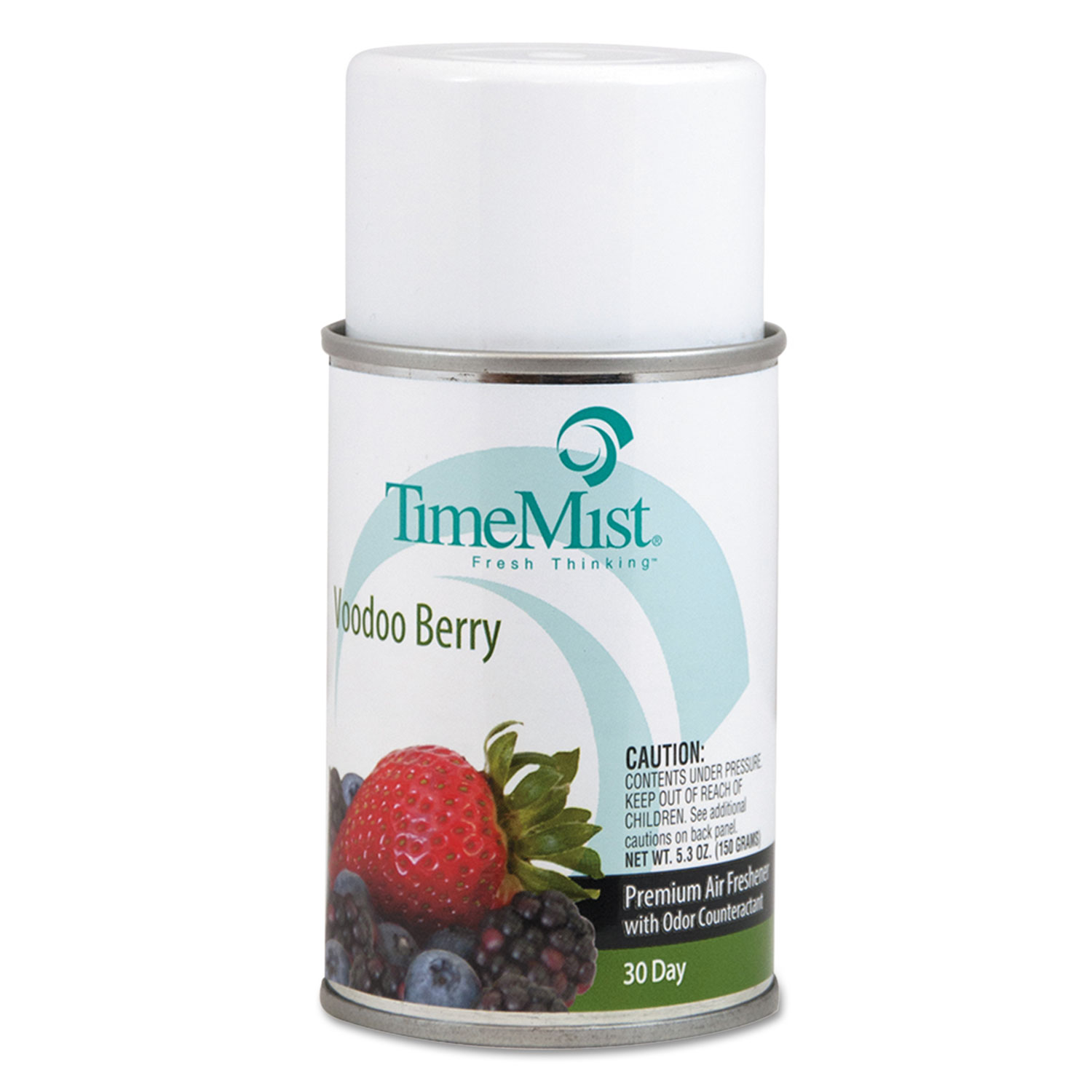  TimeMist 1042727 Premium Metered Air Freshener Refill, Voodoo Berry, 5.3 oz Aerosol, 12/Carton (TMS1042727) 