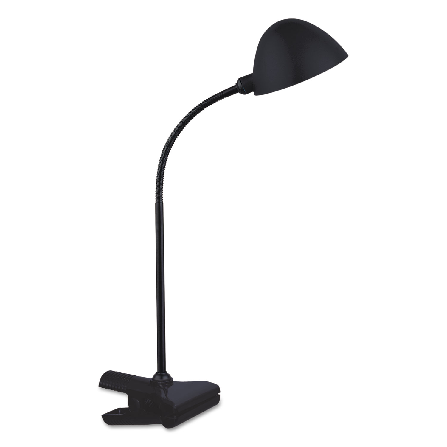 LED Task Lamp, Clamp-on, 14 1/4 High, Black