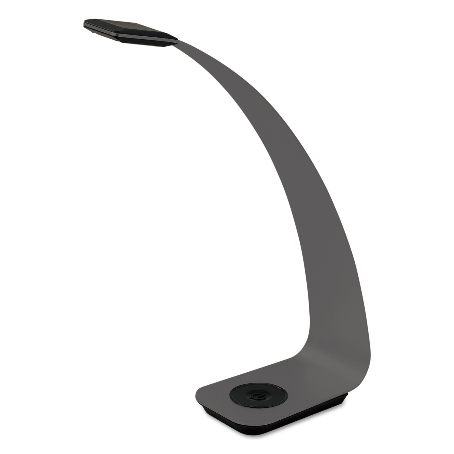 Curve LED Lamp, Smart-Touch, 11 1/2 High, Graphite Gray