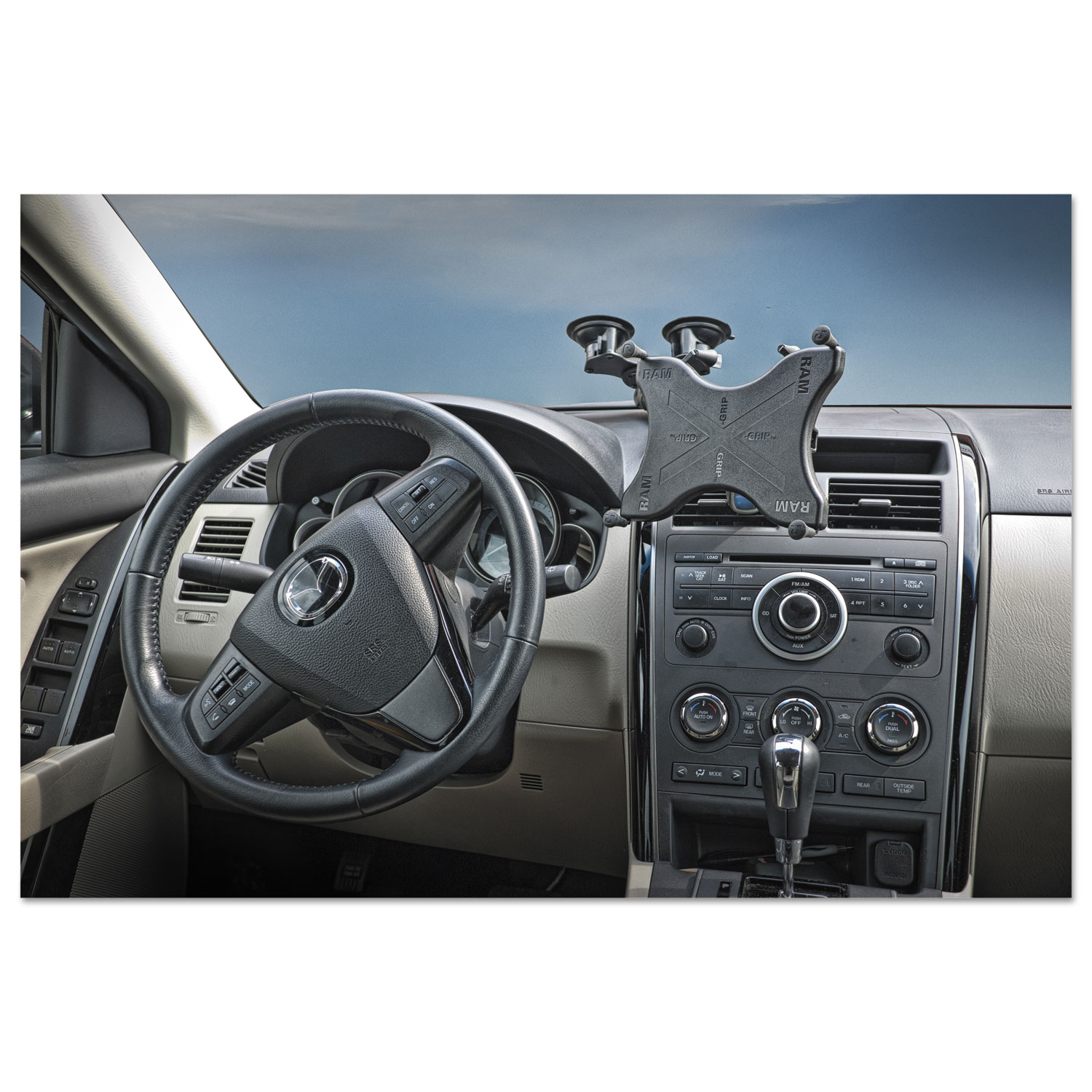 Extended Dash Mount for 10 Tablets