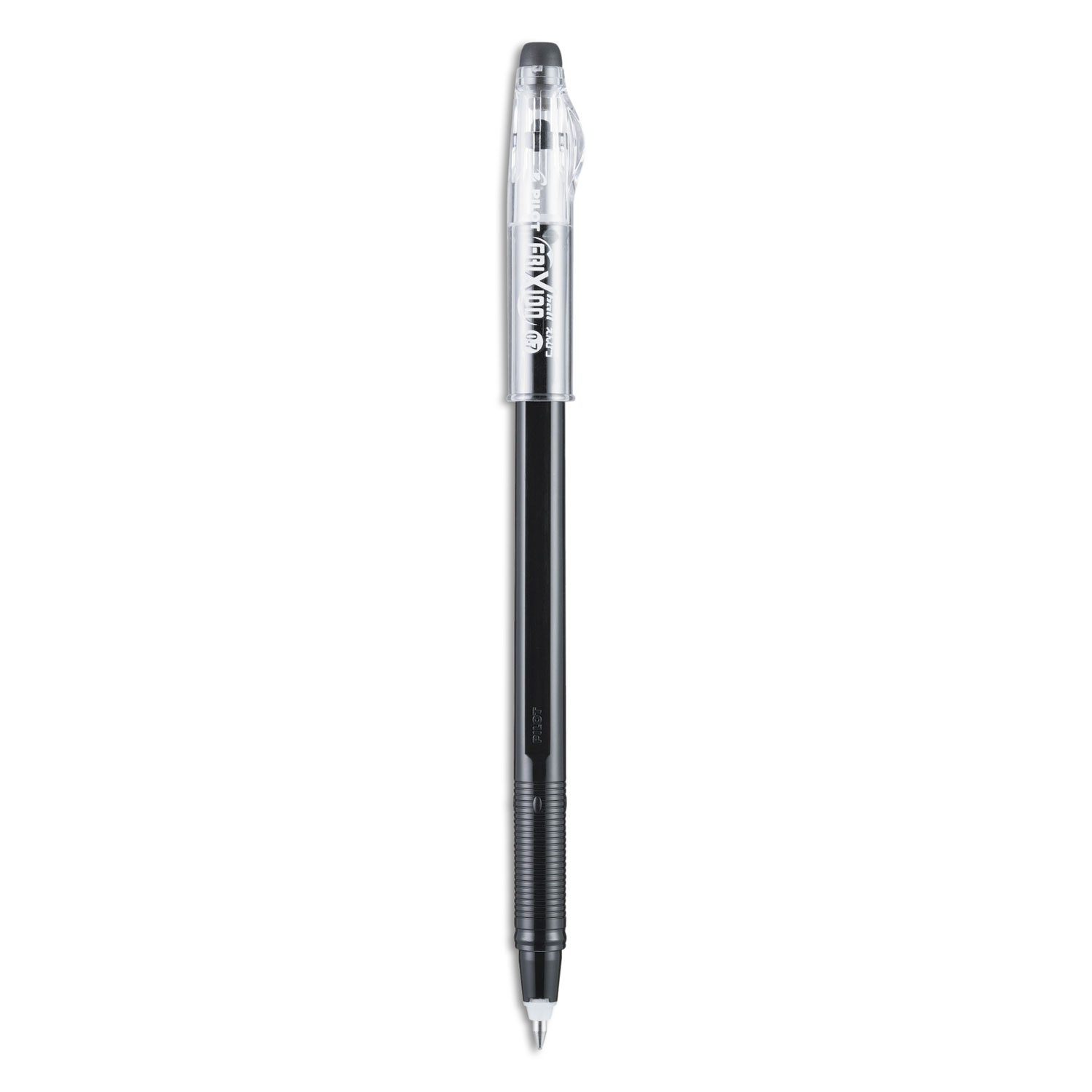  Pilot 32465 FriXion ColorSticks Erasable Stick Gel Pen, 0.7mm, Black Ink/Barrel, Dozen (PIL32465) 