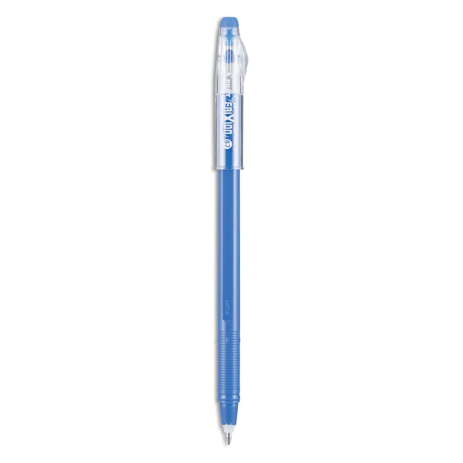  Pilot 32466 FriXion ColorSticks Erasable Stick Gel Pen, 0.7mm, Blue Ink/Barrel, Dozen (PIL32466) 