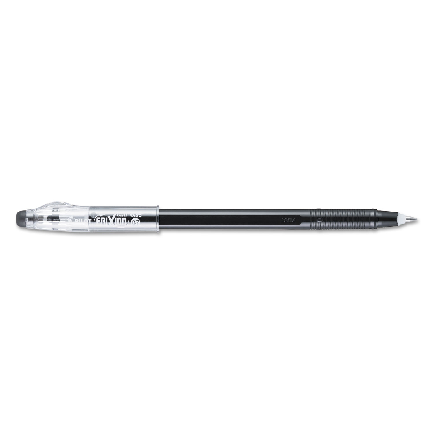  Pilot 57098 FriXion ColorSticks Erasable Stick Gel Pen, 0.7mm, Black Ink/Barrel, 36/Pack (PIL57098) 