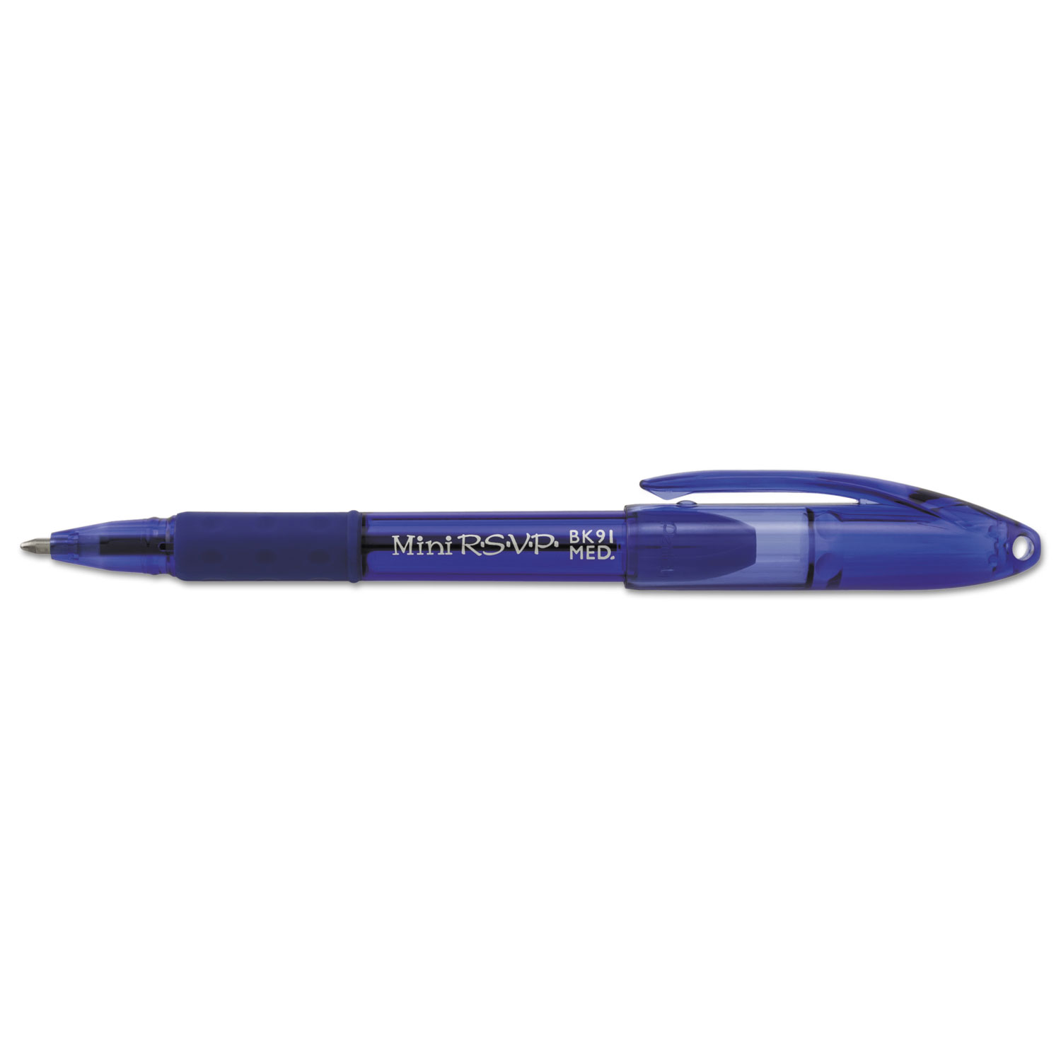 R.S.V.P. Mini Ballpoint Pen, 1 mm, Assorted Ink, 24/Pack