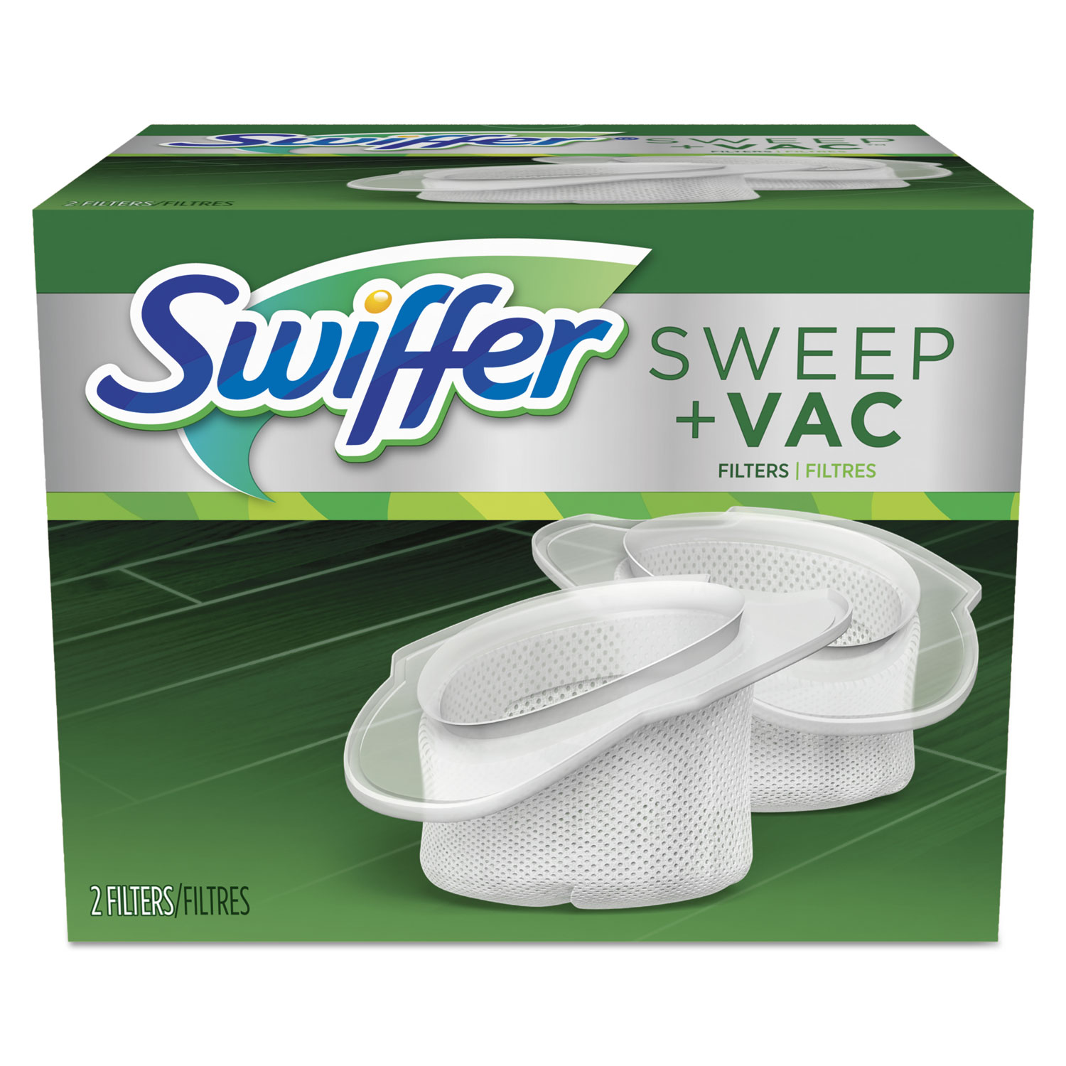  Swiffer 99196 Sweeper Vac Replacement Filter, OEM, 2 Filters/Pack, 8 Packs/Carton (PGC99196) 