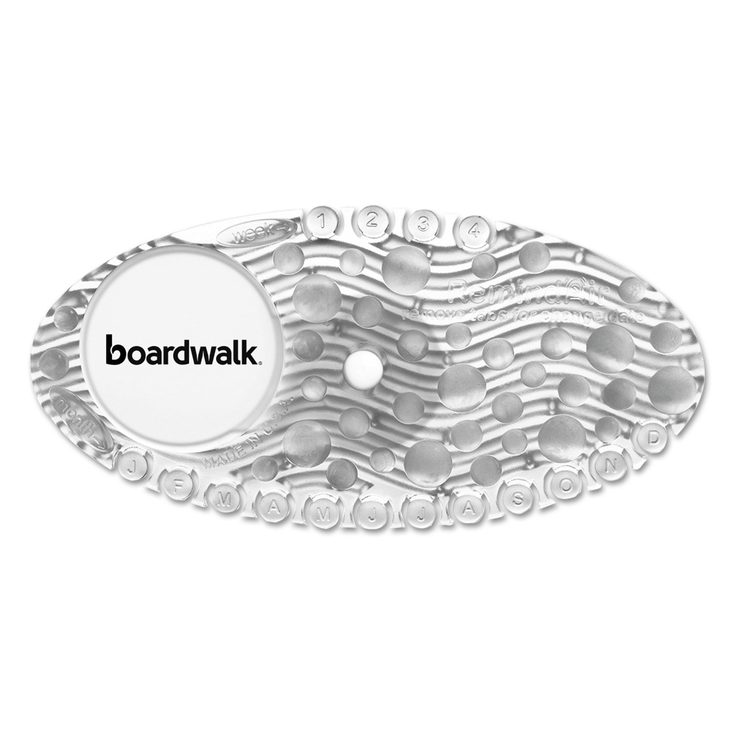  Boardwalk BWKCURVEMANCT Curve Air Freshener, Mango, Clear, 10/Box, 6 Boxes/Carton (BWKCURVEMANCT) 