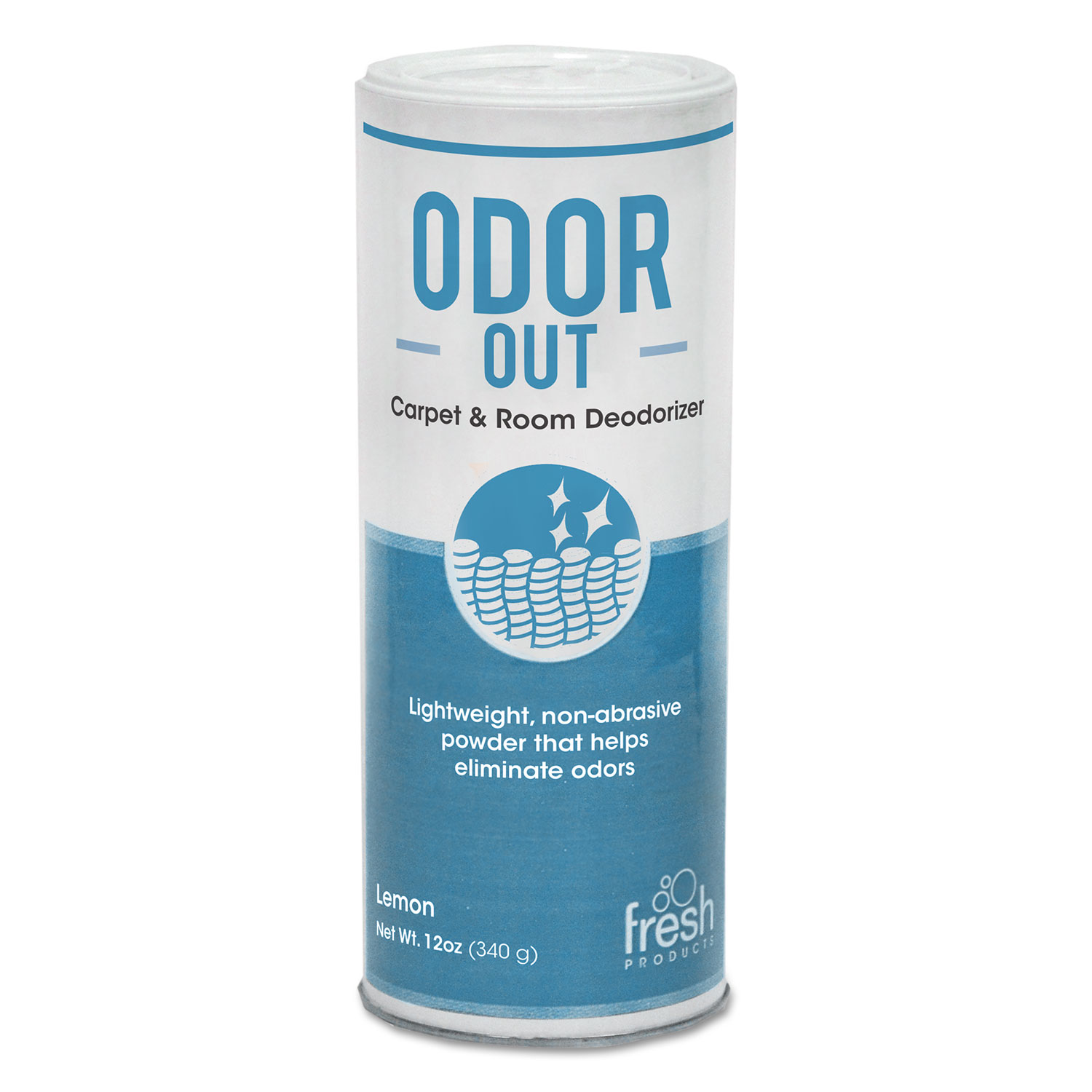 Fresh Products 12-14-OO-LE-F Odor-Out Rug/Room Deodorant, Lemon, 12 oz Shaker Can, 12/Box (FRS121400LE) 