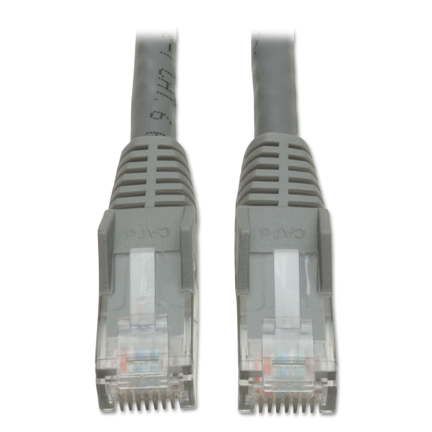 Tripp Lite N201-005-GY Cat6 Gigabit Snagless Molded Patch Cable, RJ45 (M/M), 5 ft., Gray (TRPN201005GY) 