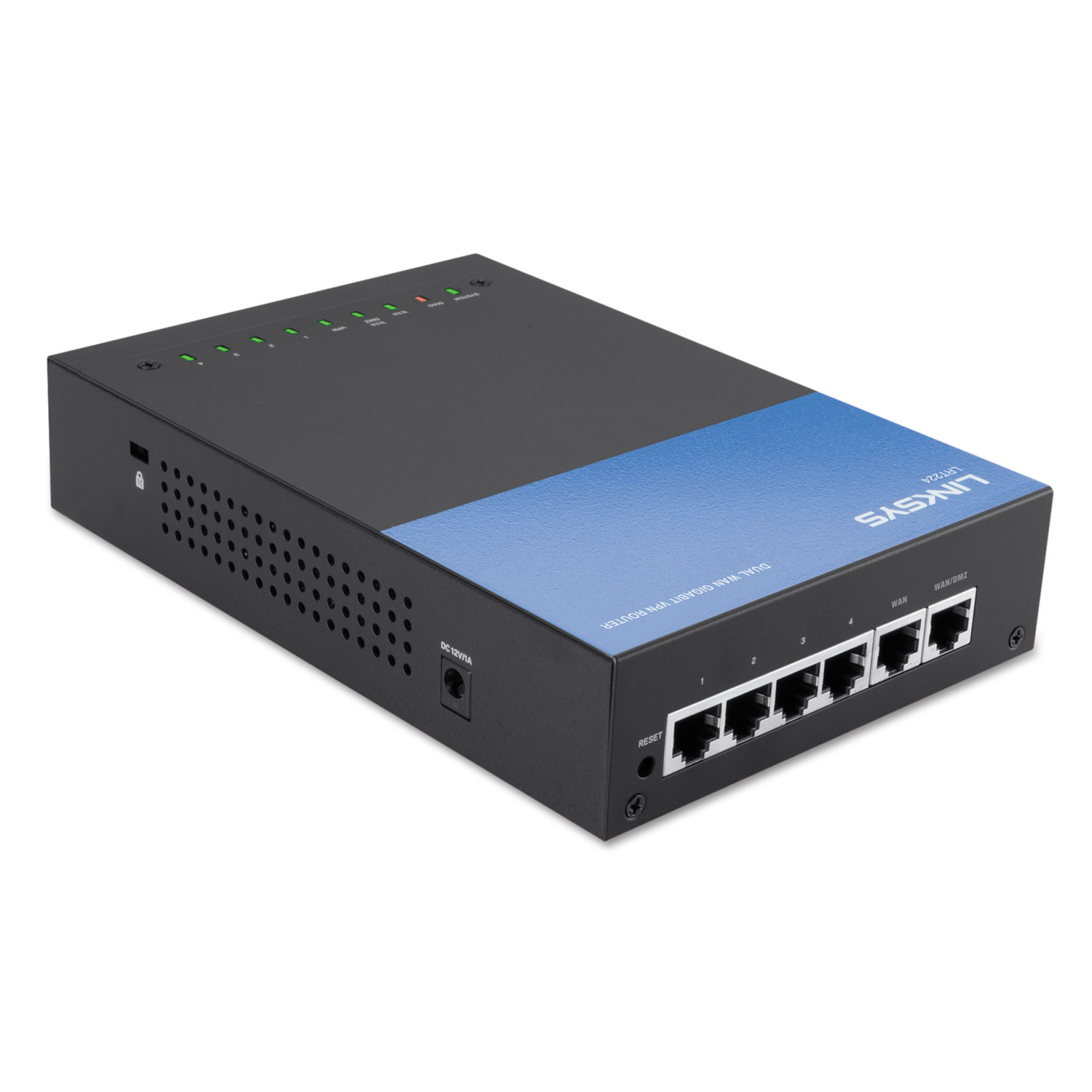  LINKSYS LRT224 Business Gigabit VPN Routers, Dual-WAN, 6 Ports (LNKLRT224) 
