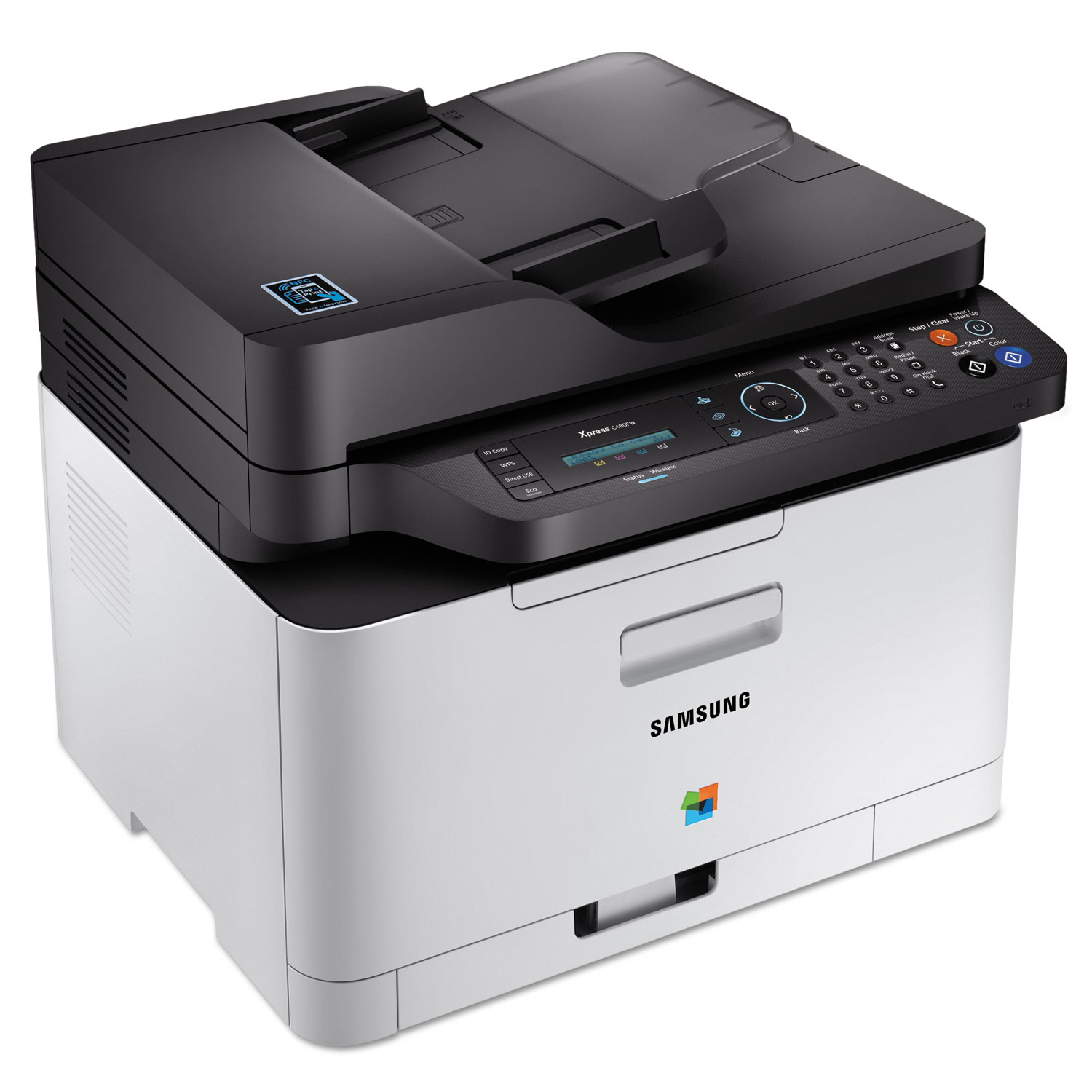 Xpress SL-C480FW Wireless Color Laser Multifunction Printer, Copy/Fax/Print/Scan