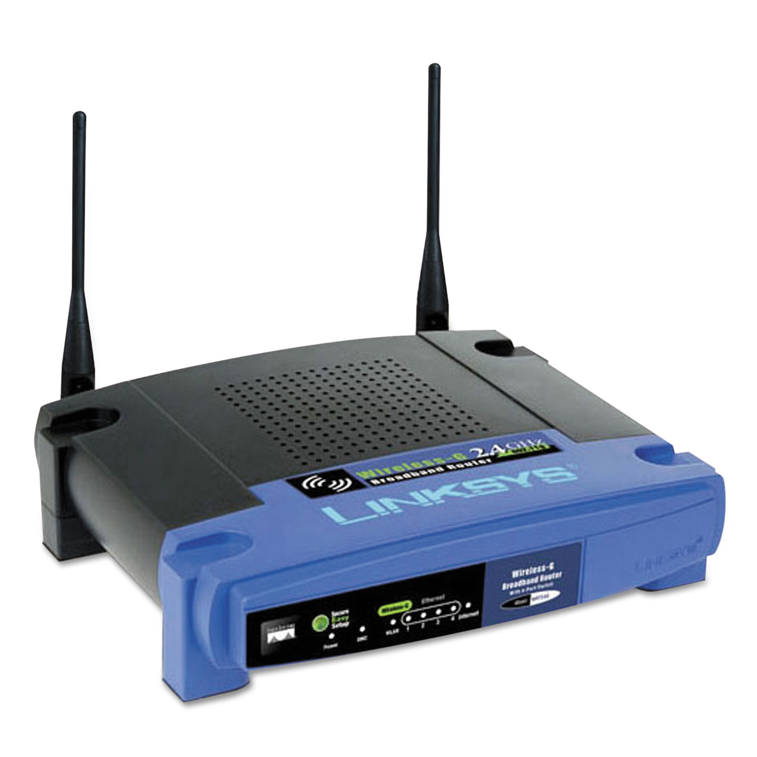  LINKSYS WRT54GL 4-Port N Wireless Router, 4 Ports, 2.4GHz (LNKWRT54GL) 