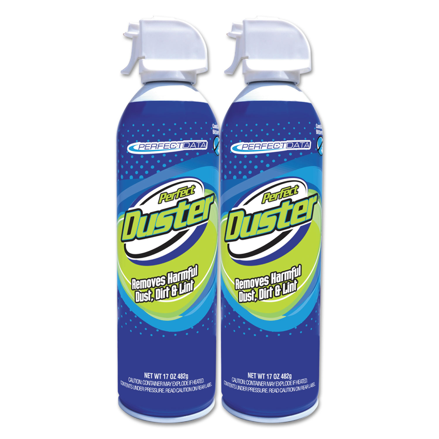  Perfect Duster 50501212 Power Duster, 17 oz Can, 2/Pk (PDC50501212) 