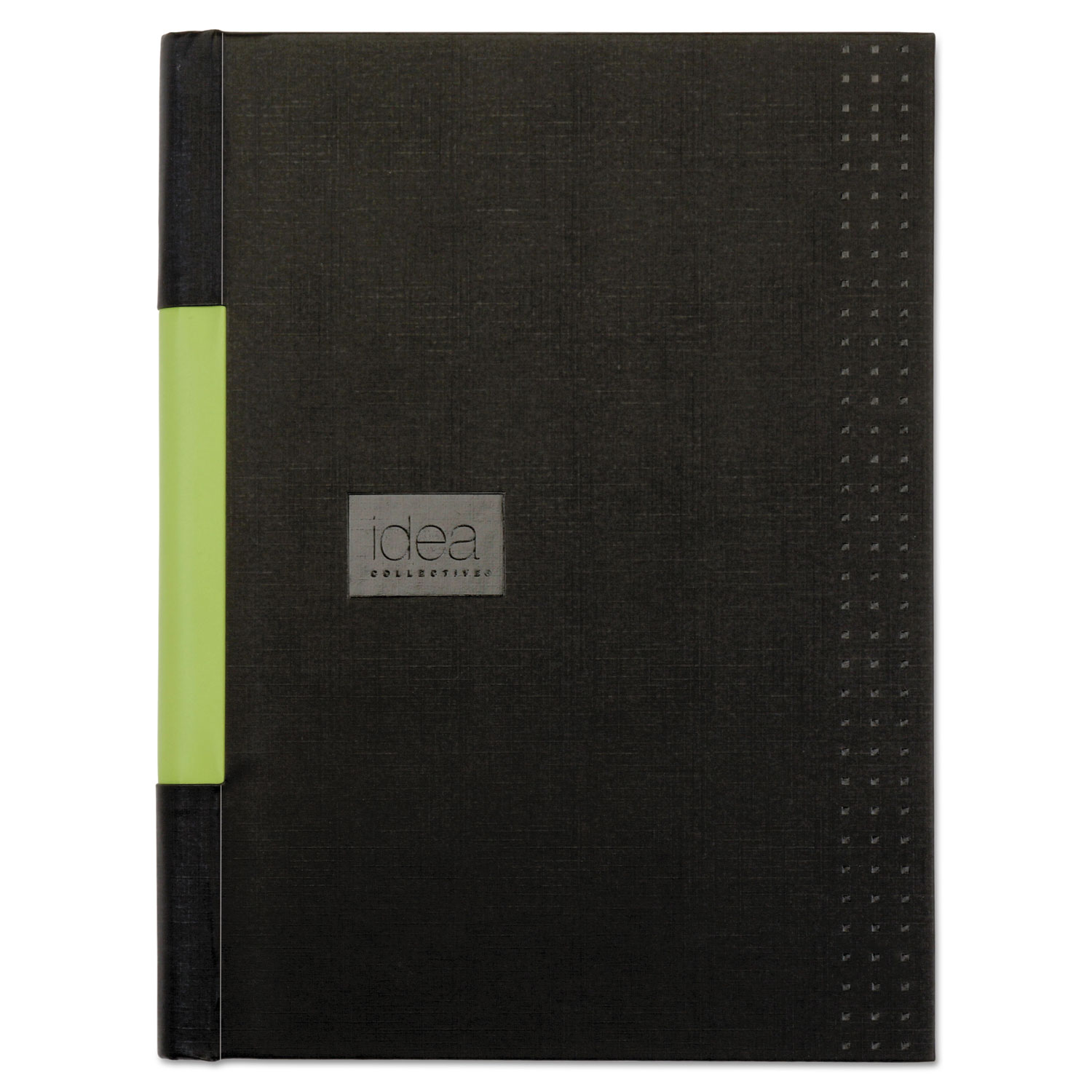 Idea Collective Professional Casebound Hardcover Notebook, 8 1/4 x 5 7/8, Black