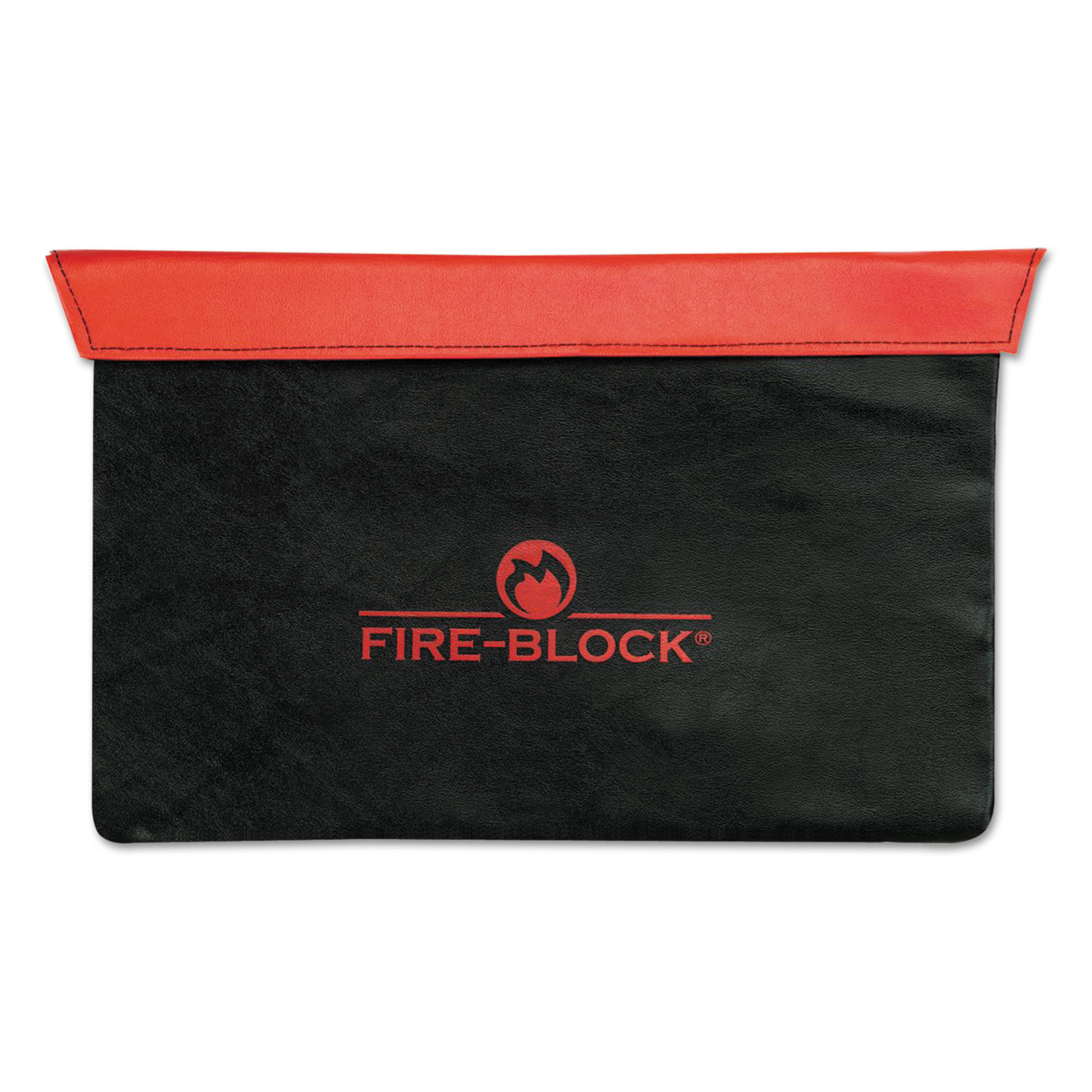  MMF Industries 2320421D0407 Fire-Block Document Portfolio, 15 1/2 x 10 x 1/2, Red/Black (MMF2320421D0407) 