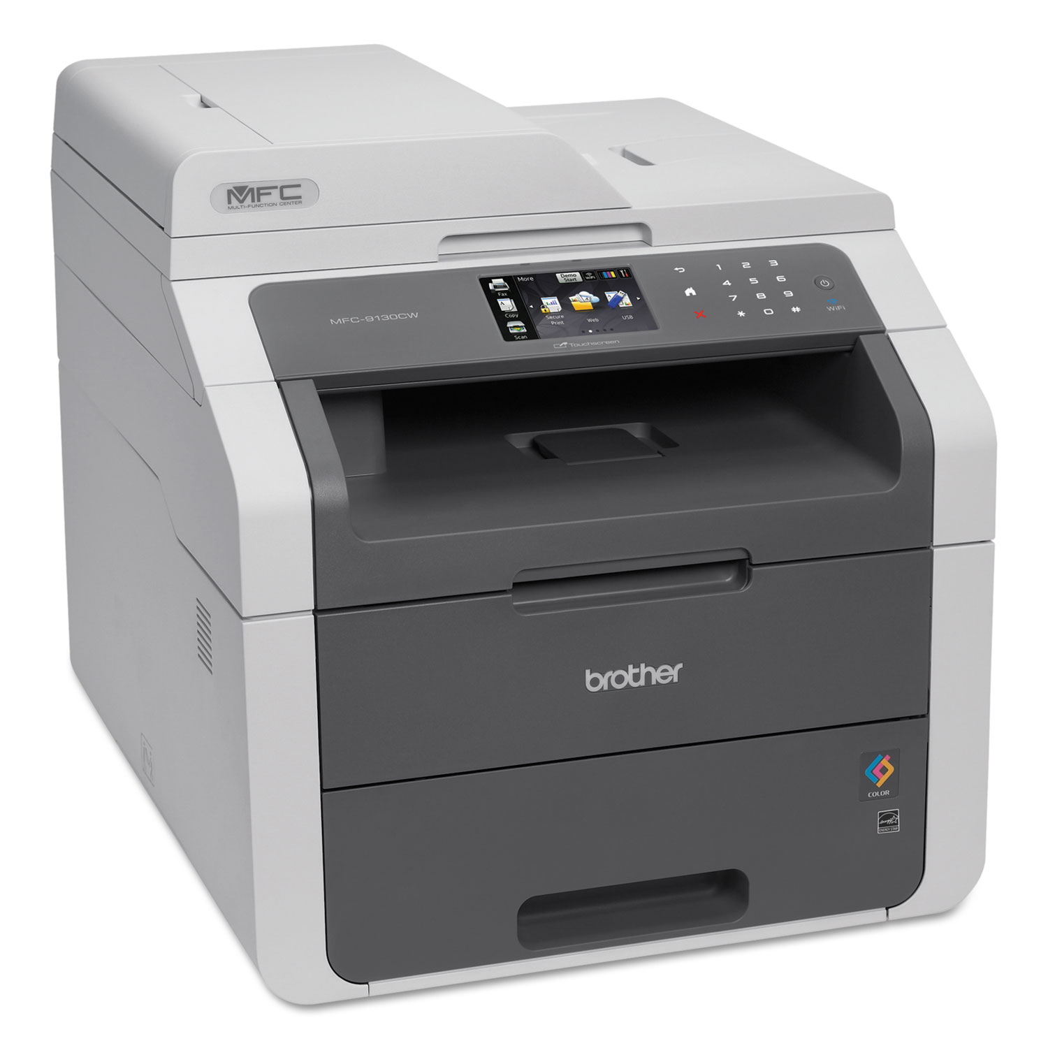 MFC-9130CW Wireless All-in-One Laser Printer, Copy/Fax/Print/Scan