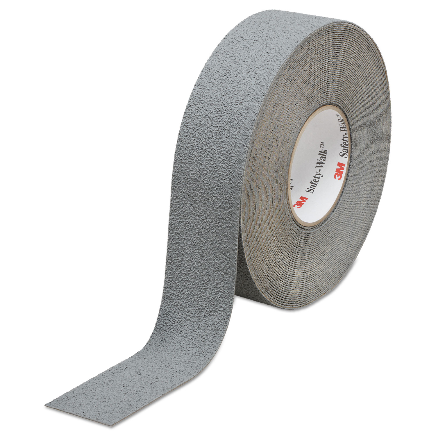 Safety-Walk Slip-Resistant Medium Resilient Tread Rolls, 2" x 60 ft, Gray, 2/Carton