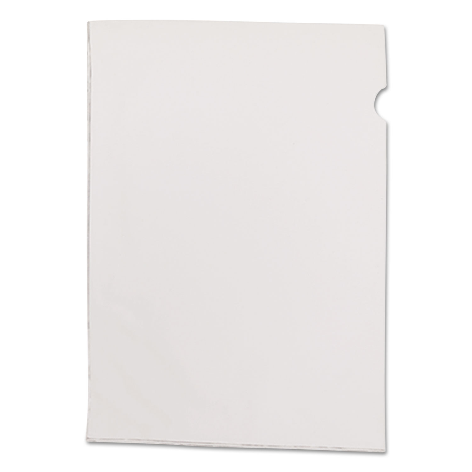  Pendaflex 61004EE See-In File Jackets, Letter Size, Clear, 50/Box (PFX61004) 