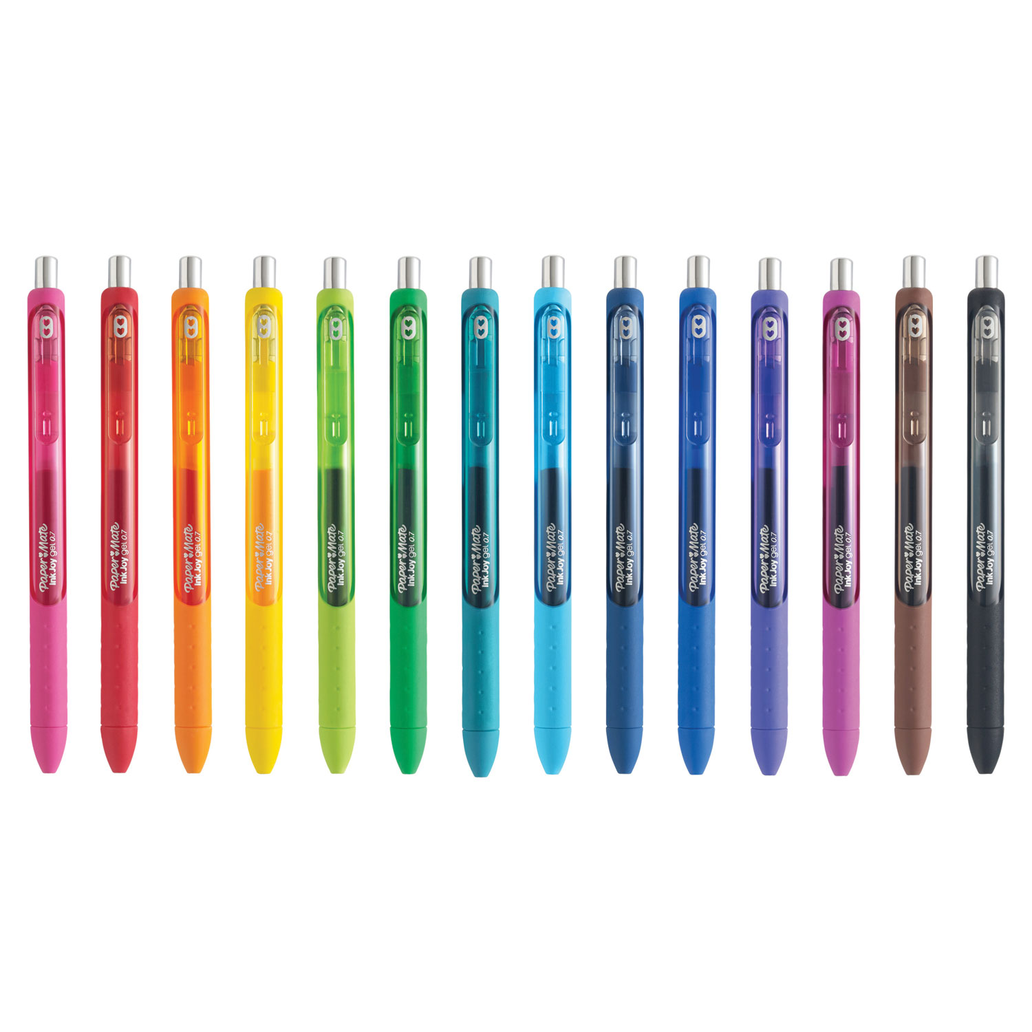 Paper Mate Ink Joy Gel Pens Multicolored Assorted Colors 0.7 mm Medium 22  Pk New