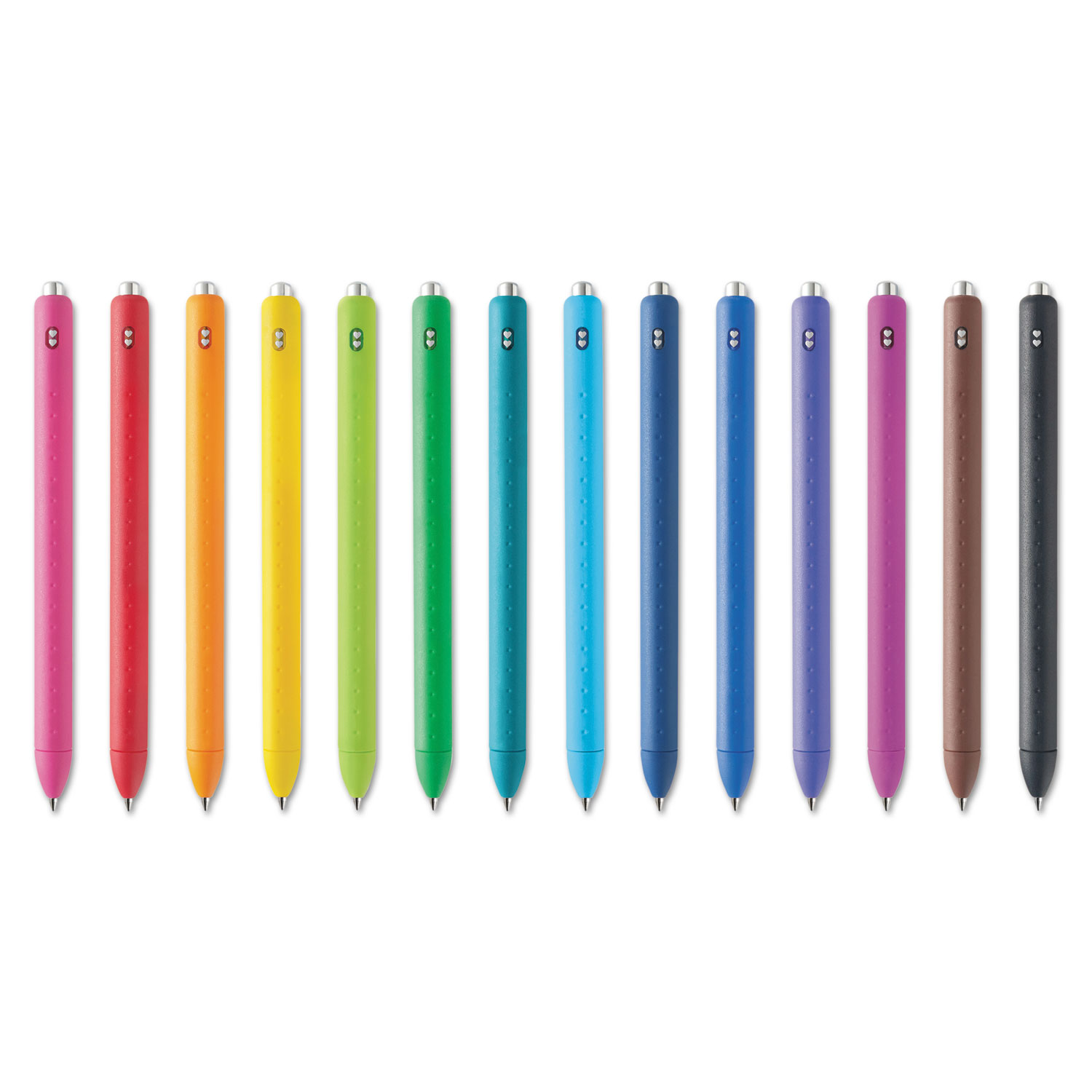 InkJoy Gel Retractable Pen, 0.7mm, Assorted Ink, 14/Pack