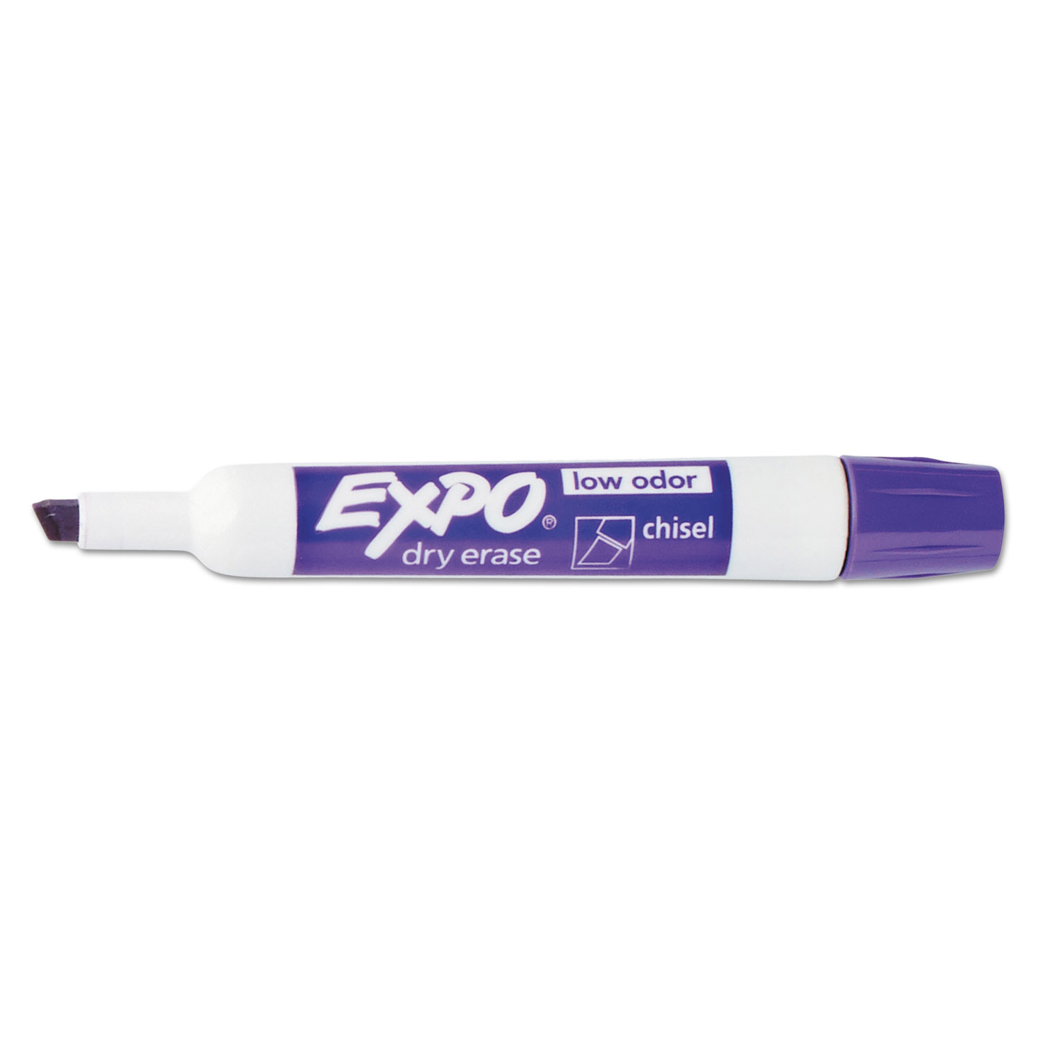 Low Odor Dry Erase Marker, Chisel Tip, Assorted, 8/Set