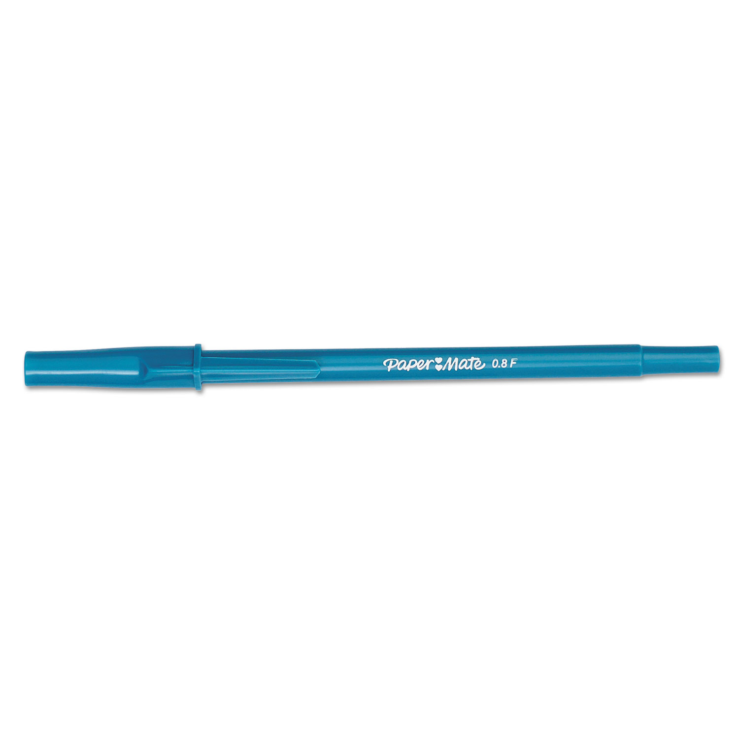Write Bros Stick Ballpoint Pen, Blue Ink, 0.8mm, Dozen