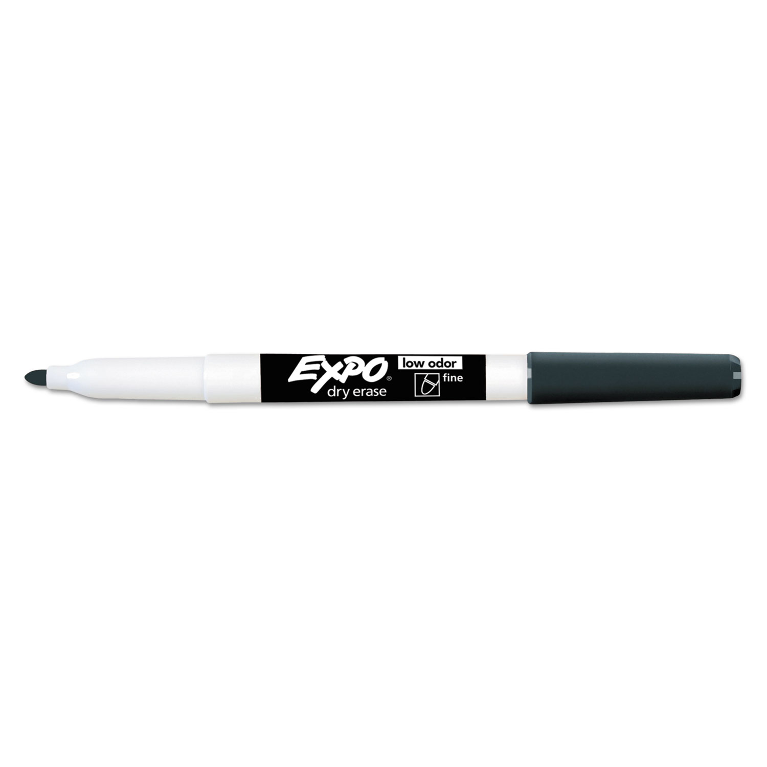 Low-Odor Dry-Erase Marker Value Pack, Fine Bullet Tip, Black, 36/Box -  SUPPLY66