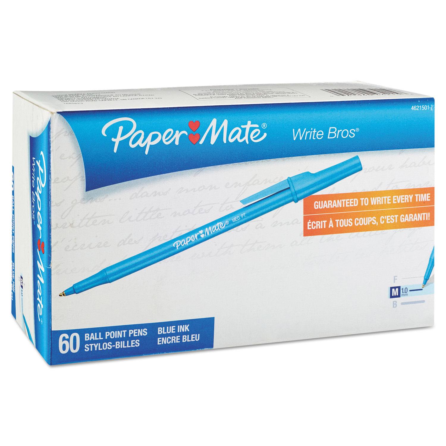 Paper Mate Blue 1mm Ballpoint Pens